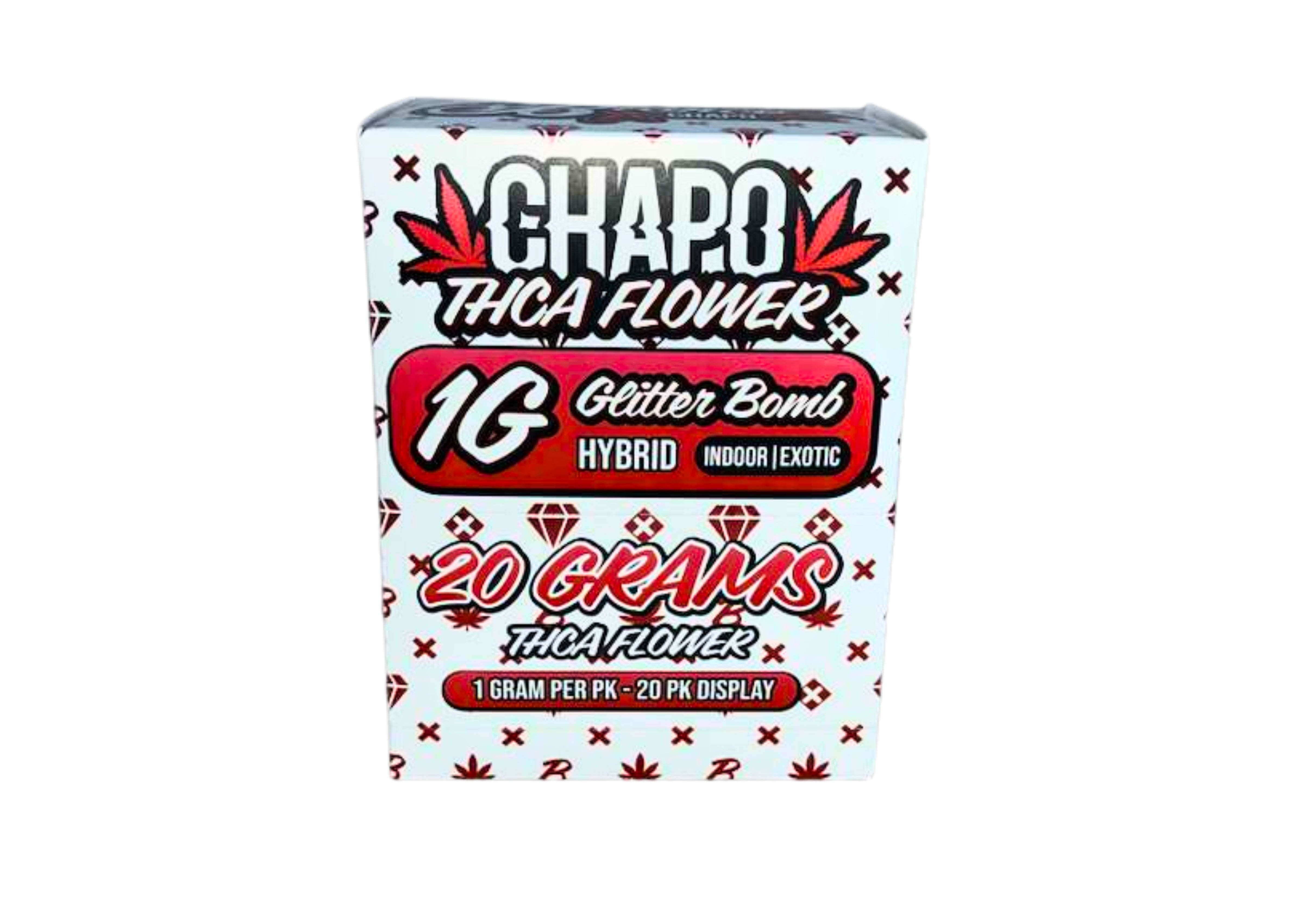 CHAPO 1G FLWR 20CT GRITTER BOMB