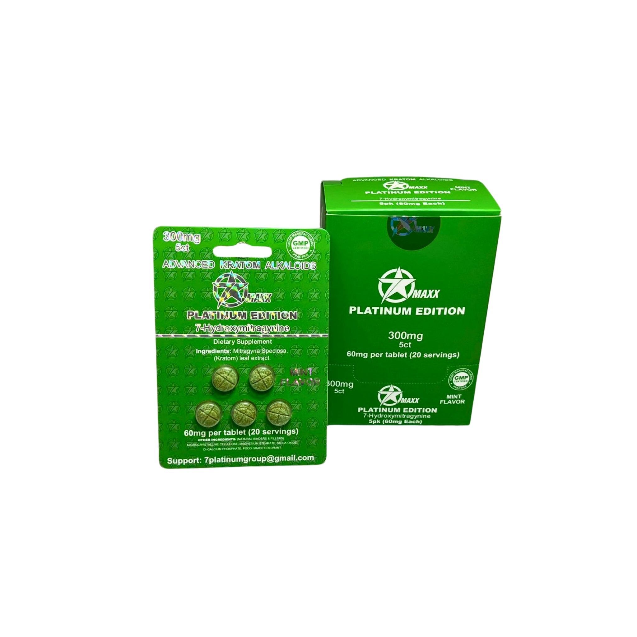 STAR MAX 300MG 5PK MINT 10CT