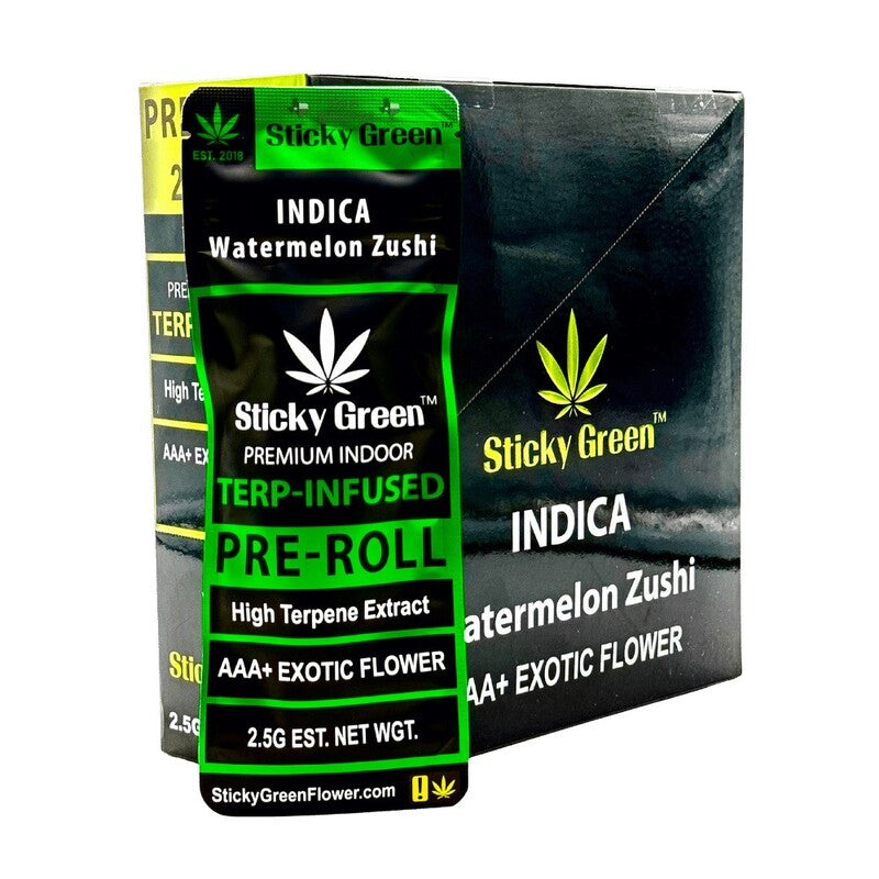 STICKYGREEN TERP 2.5G 2PR 1CT WZ