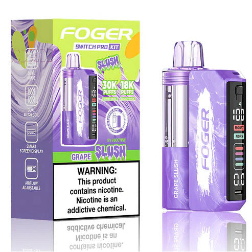 FOGOR 30K GRAPE SLUSH 5CT