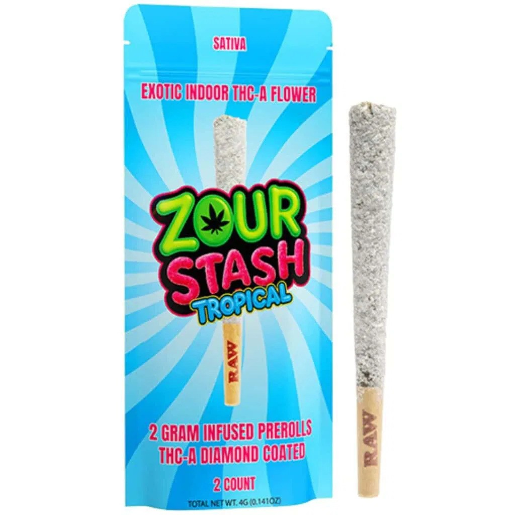 ZOUR STASH 2G 2PR DIA 1CT TROPIC