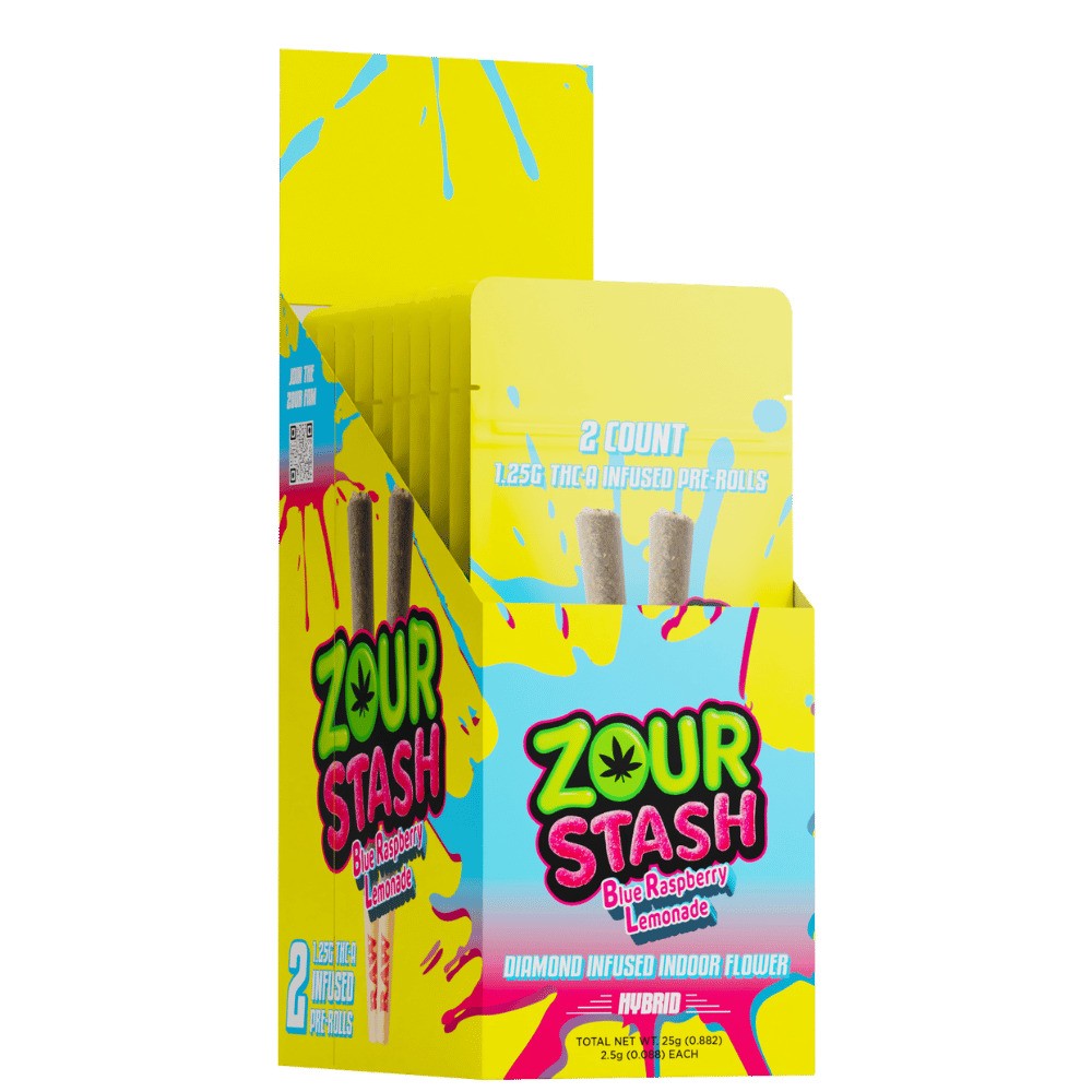 ZOUR STASH 3G 2PR 10CT BR LEM