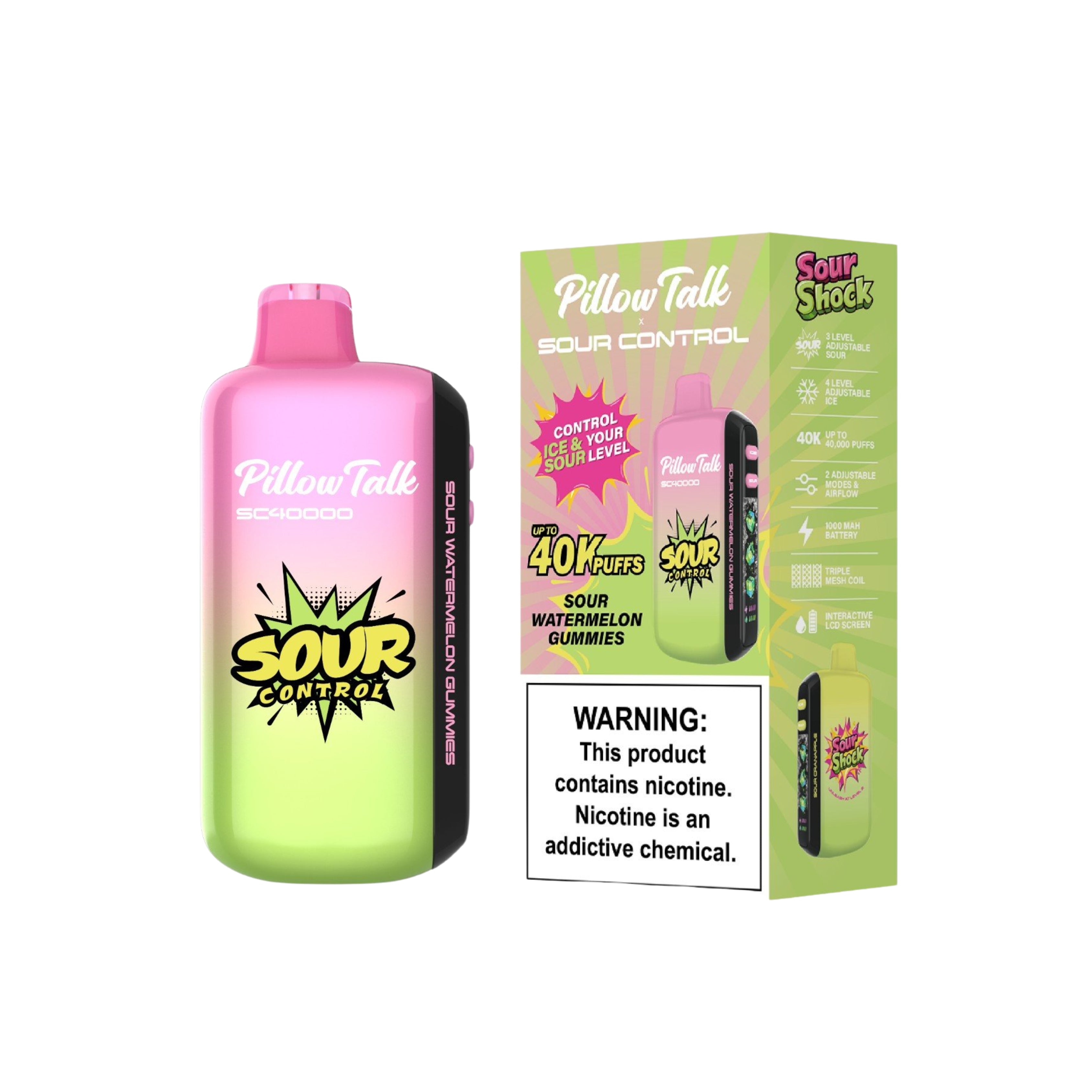 PILLOW TALK 40K 5PK SOUR WATERME