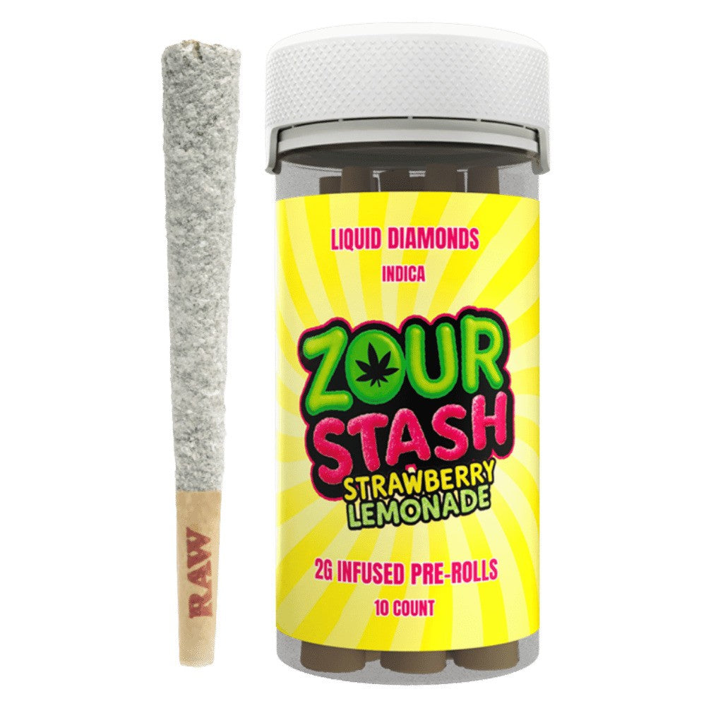 ZOUR STASH 2G 10PR 1CT STRAWBRY