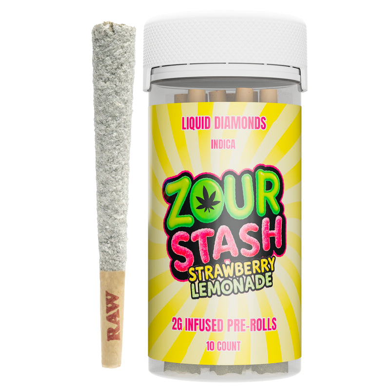 ZOUR STASH 2G 10PR 5CT STRAWBRY