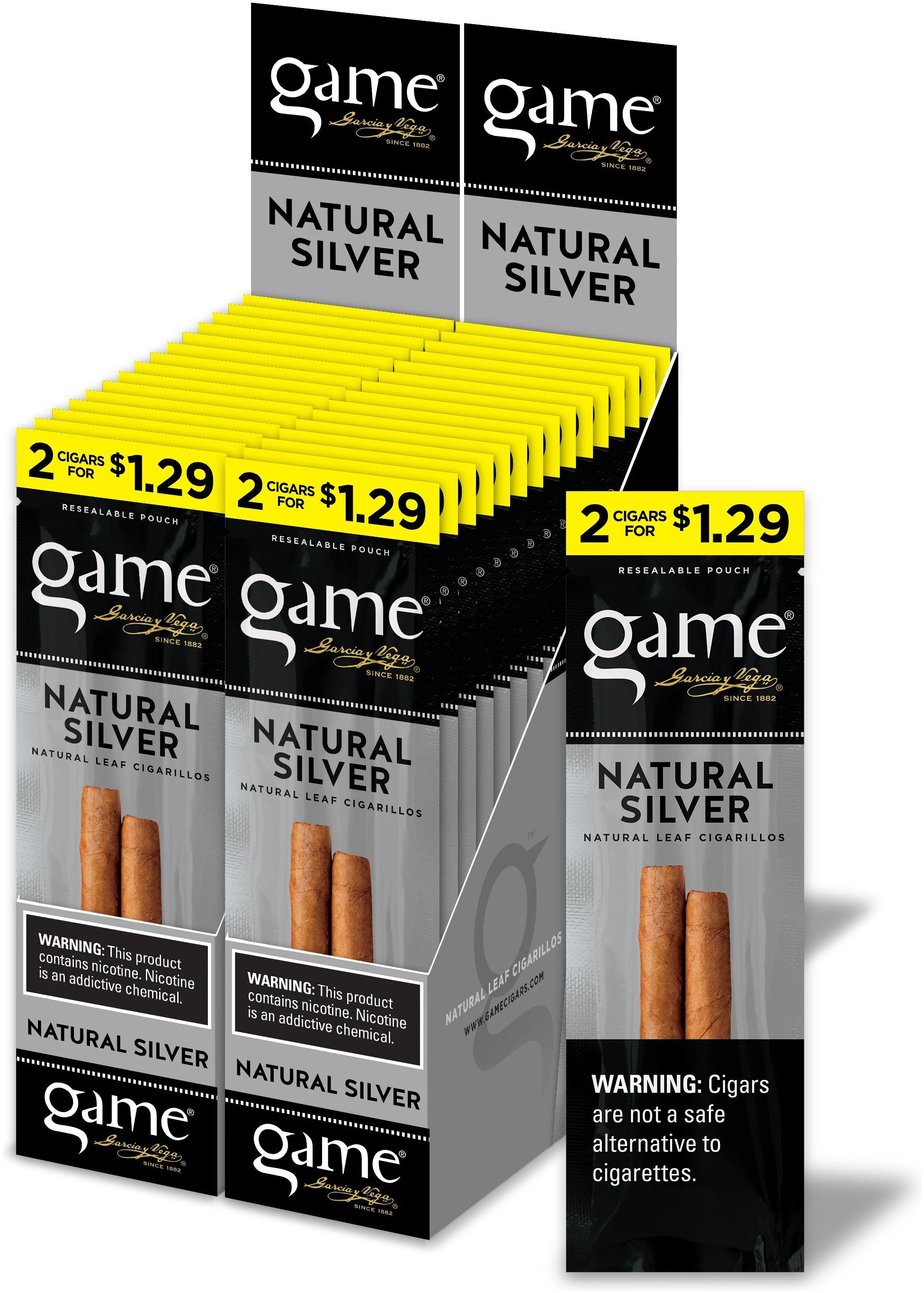 GAME NATURAL SILVER 2/$1.29 F.P
