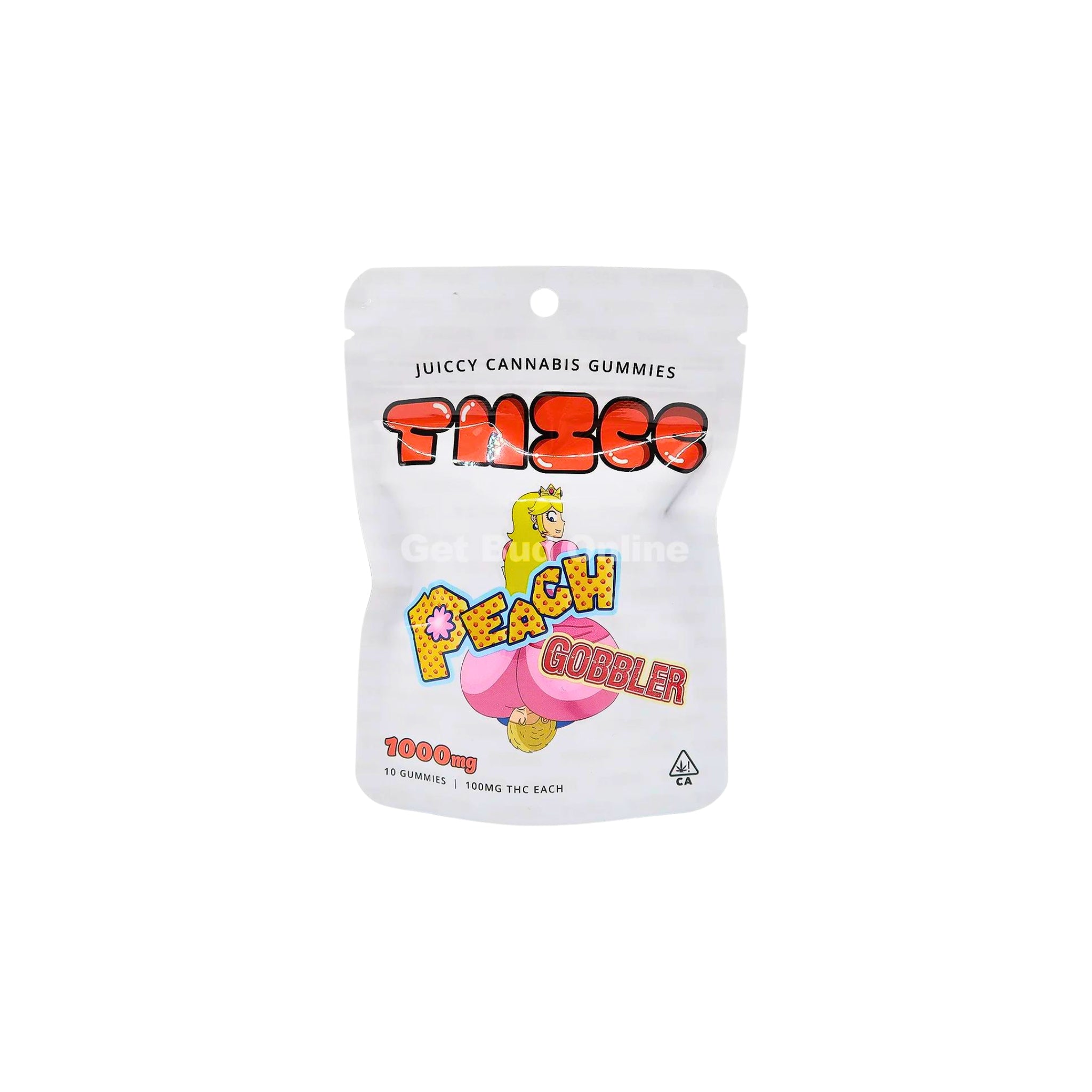 THICC 1000MG 1CT PEACH GOBBLER
