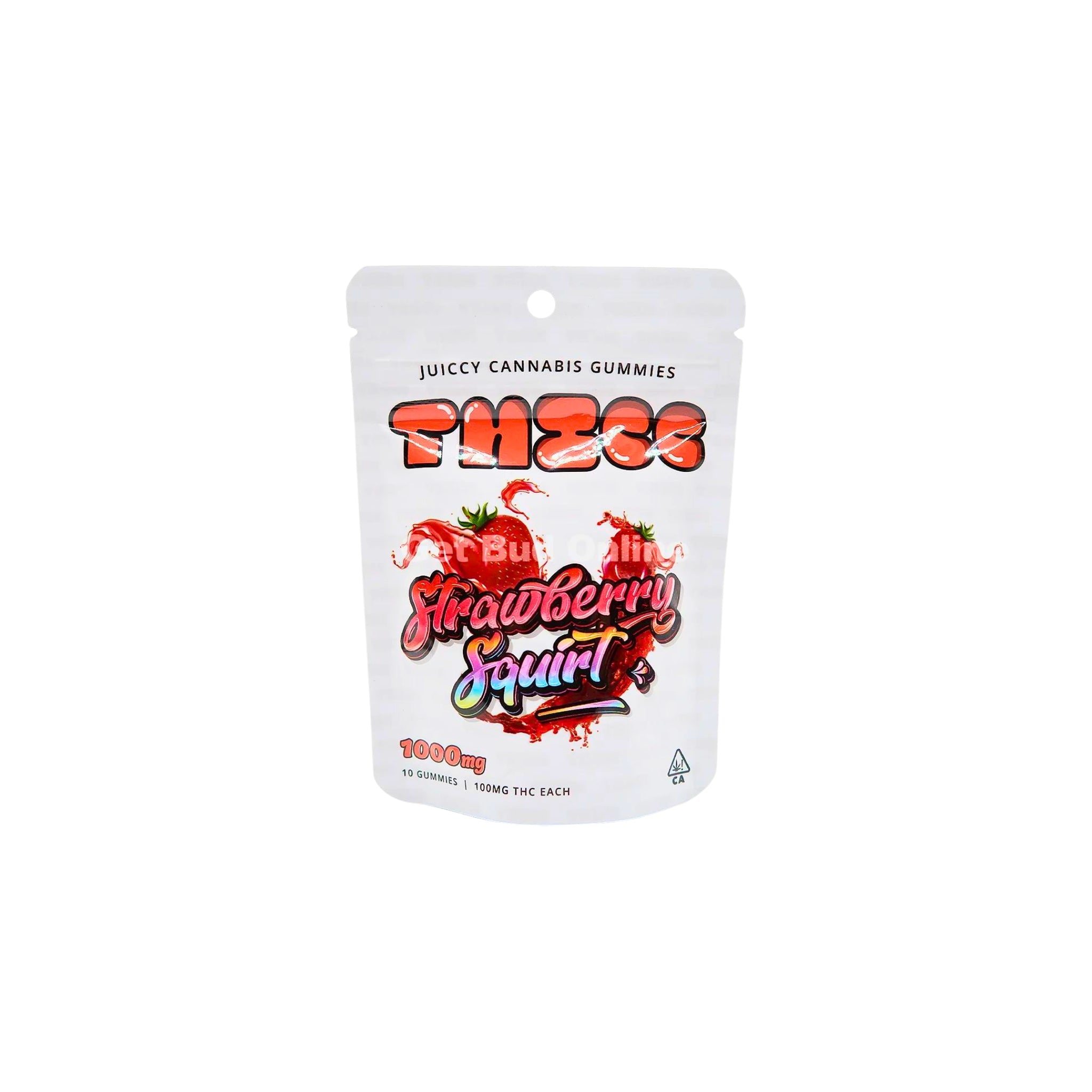 THICC 1000MG 1CT STRAWBERRY SQUI