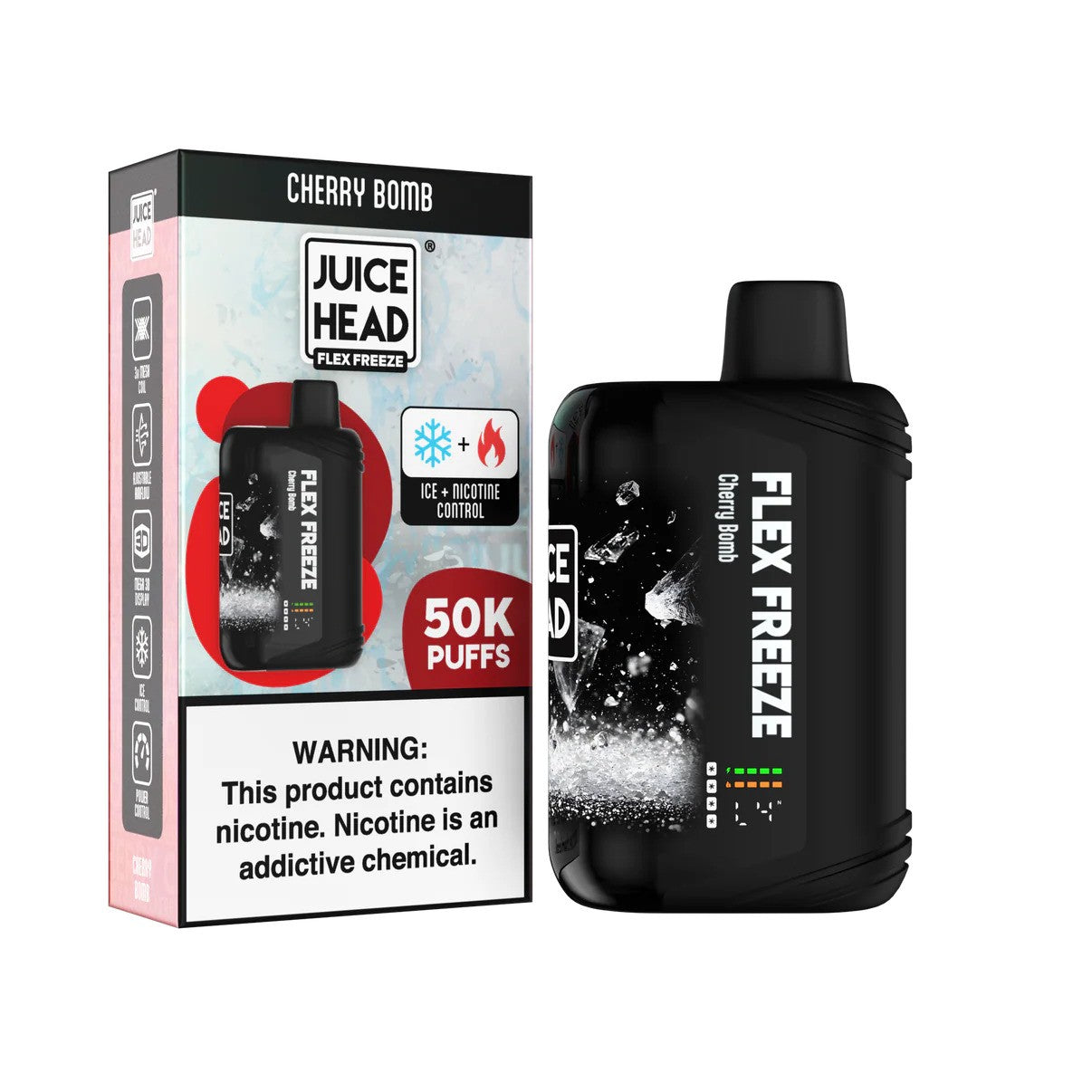 JUICE HEAD 50K 5CT CHERRY BOMB