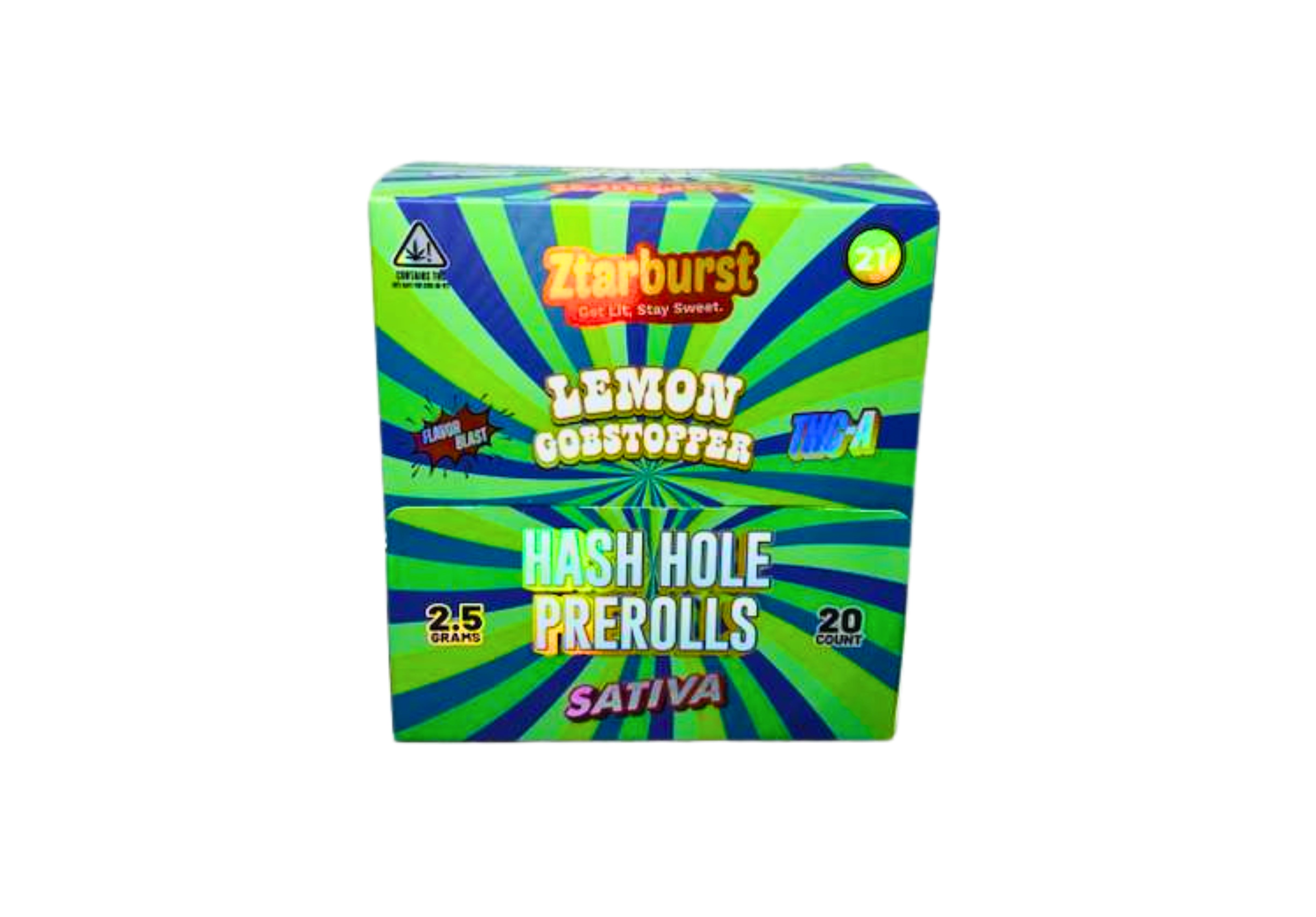 ZTRARBURST 2.5G HH 20CT LEMON GO