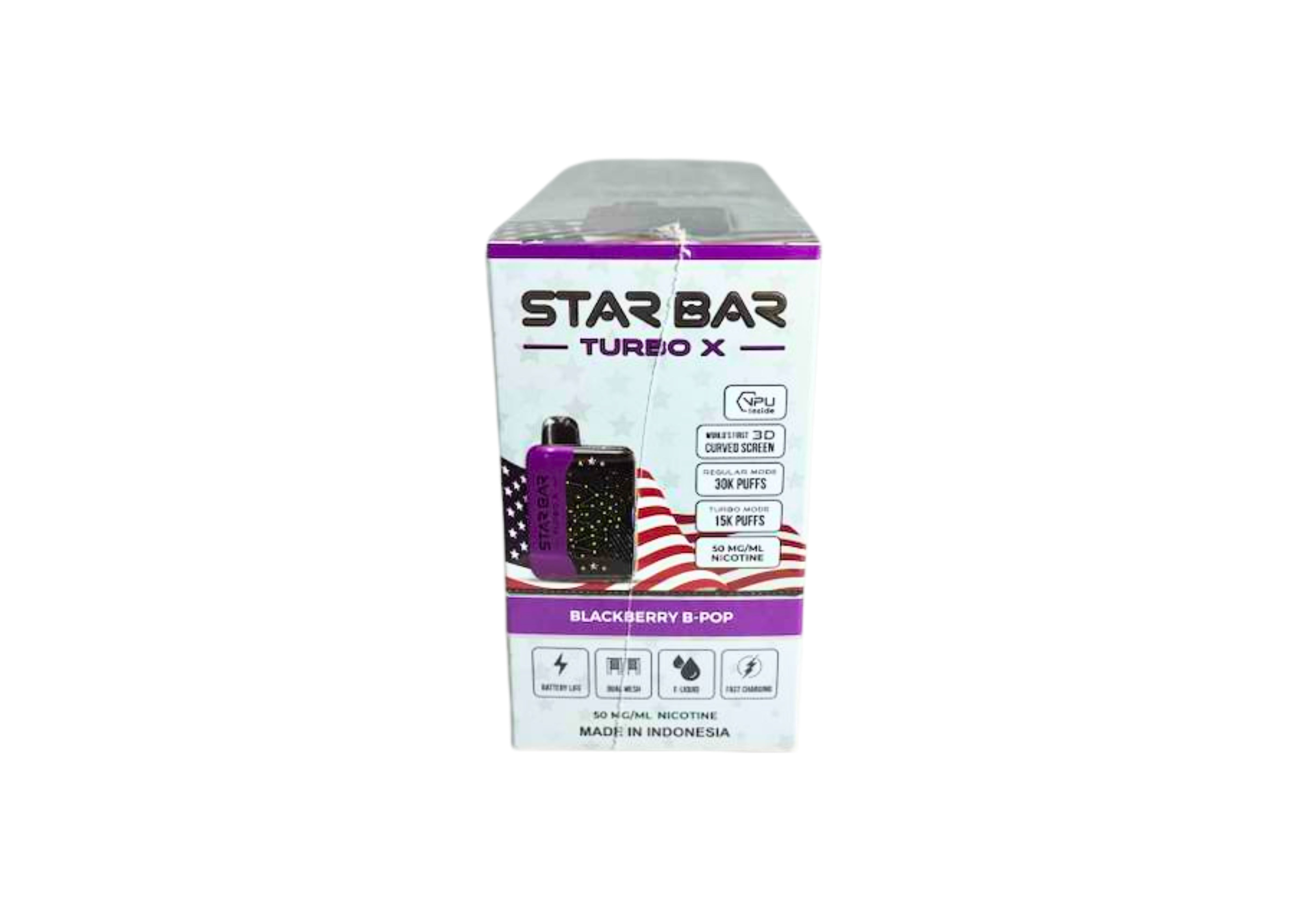 STAR BAR 30K 5CT BLACKBERRY BPOP
