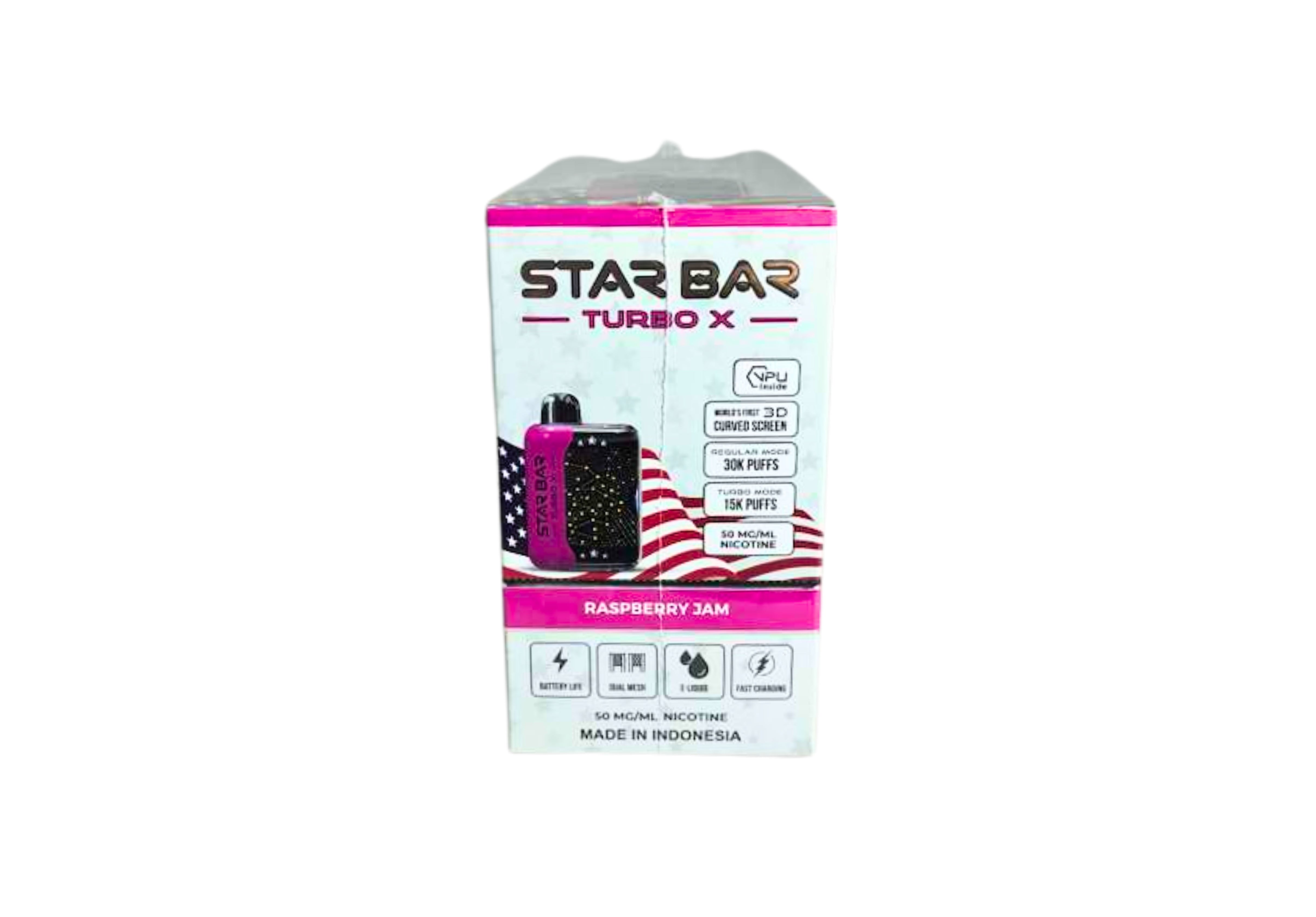 STAR BAR 30K 5CT RASPBERRY JAM
