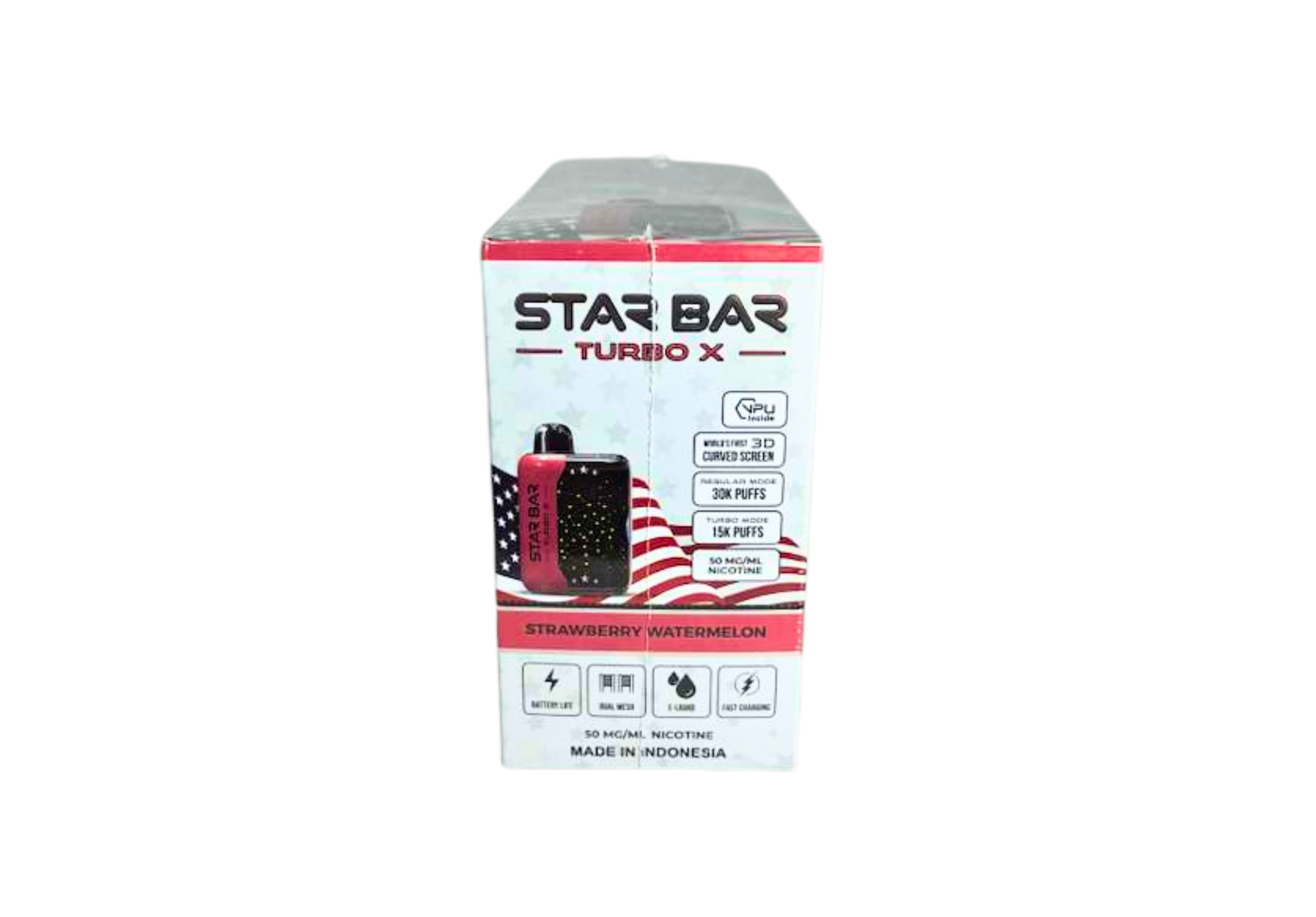 STAR BAR 30K 5CT STRAWBRY WTRMLN
