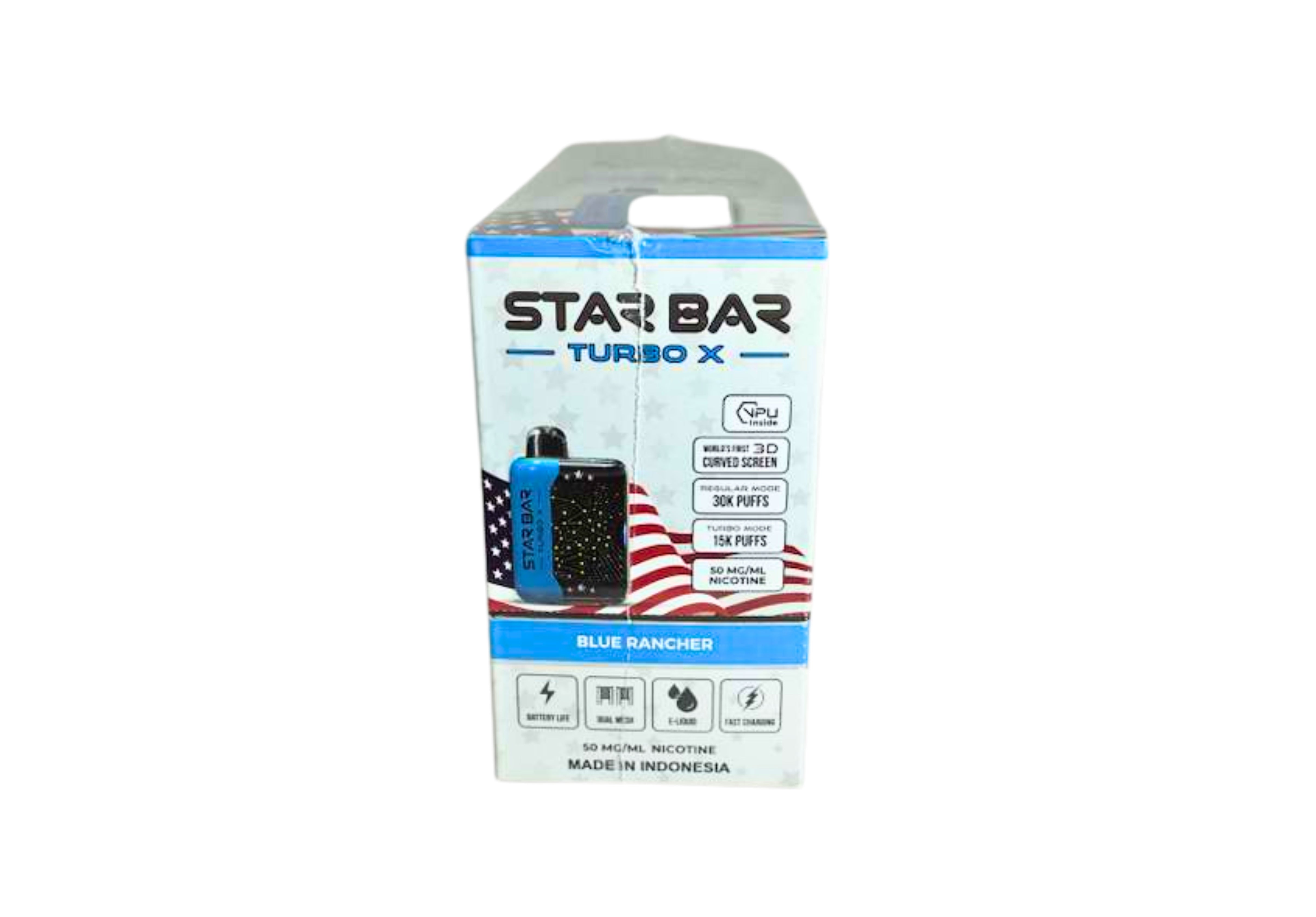 STAR BAR 30K 5CT BLUE RANCHER