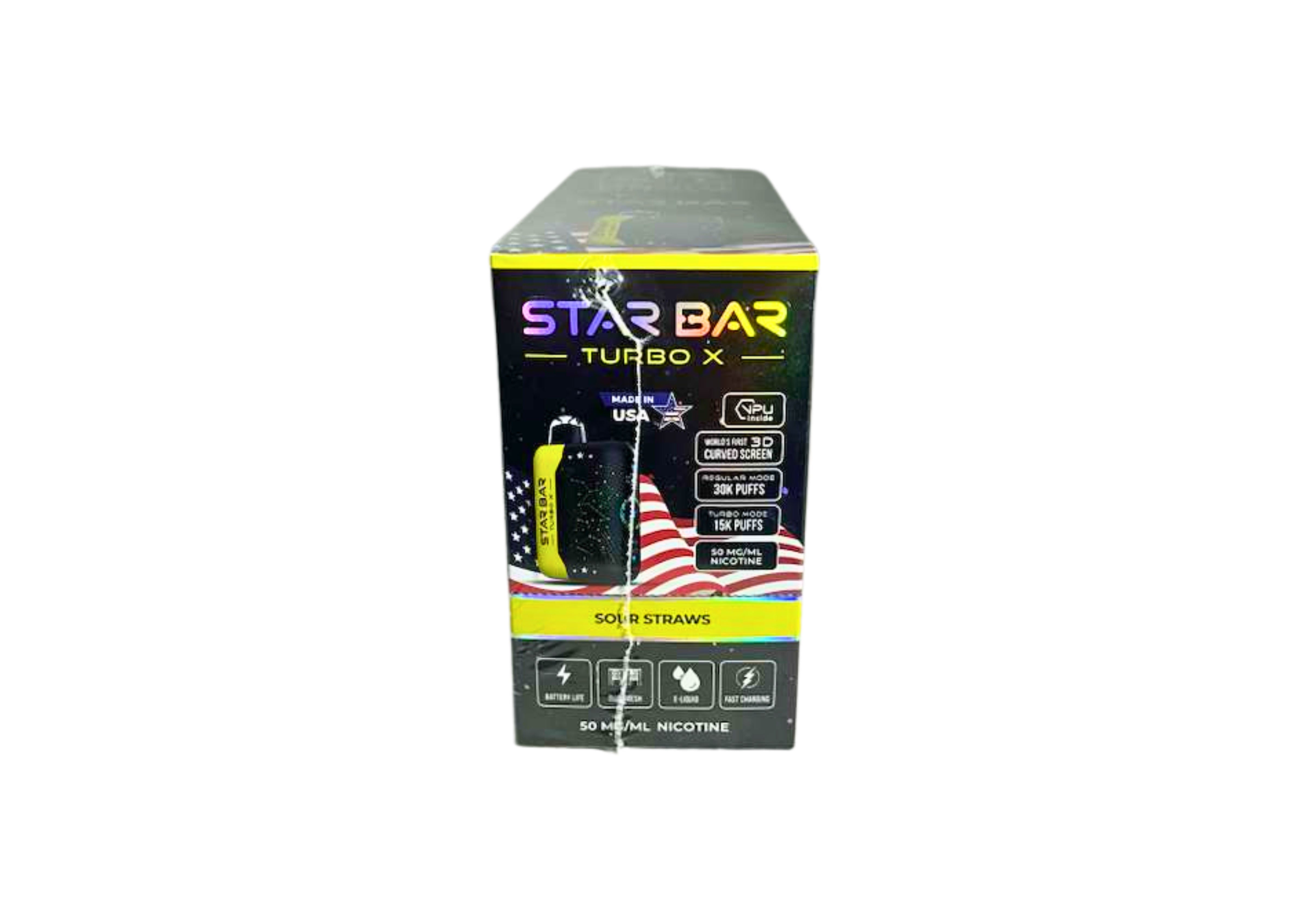 STAR BAR 30K B 5CT SOUR STRAWS