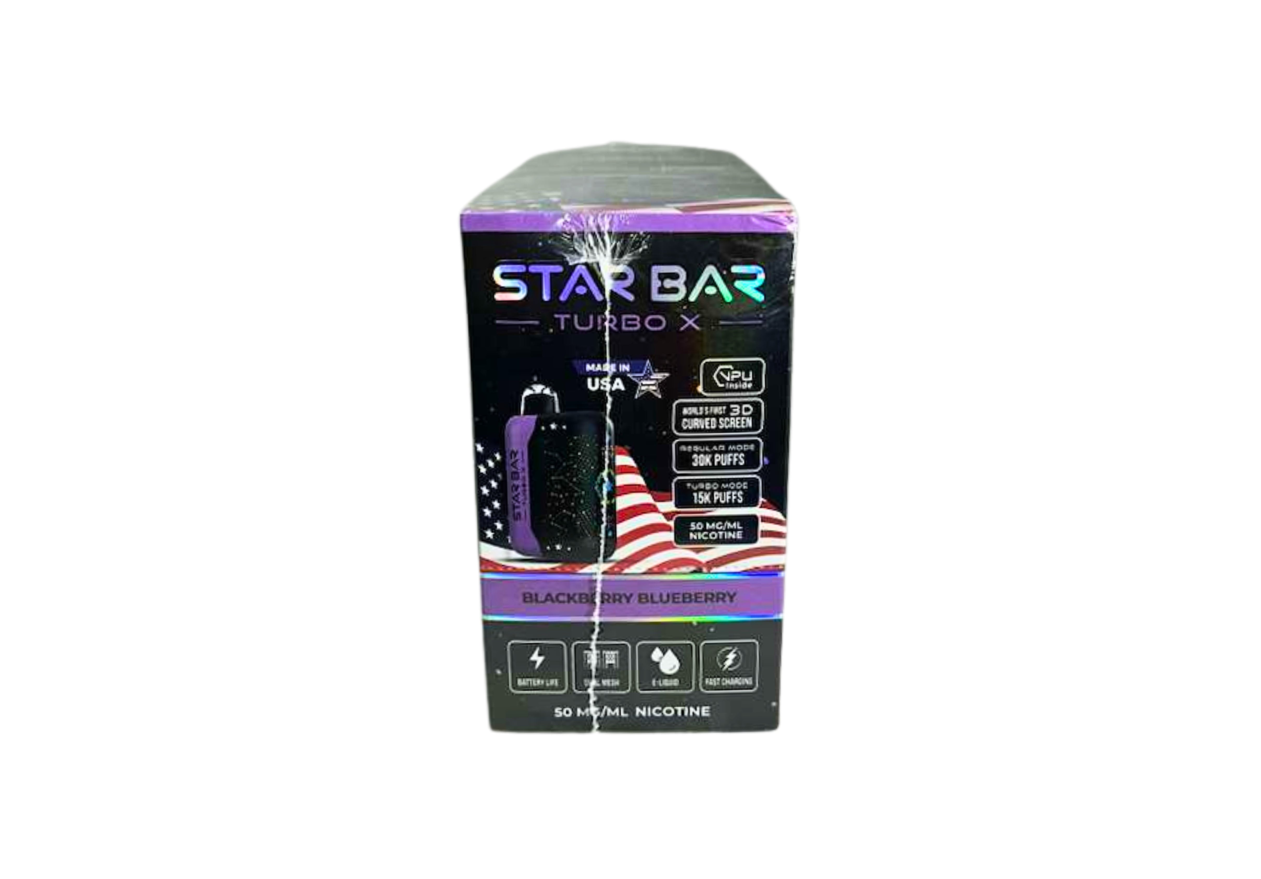 STAR BAR 30K B 5CT BLACKBRY BLUE