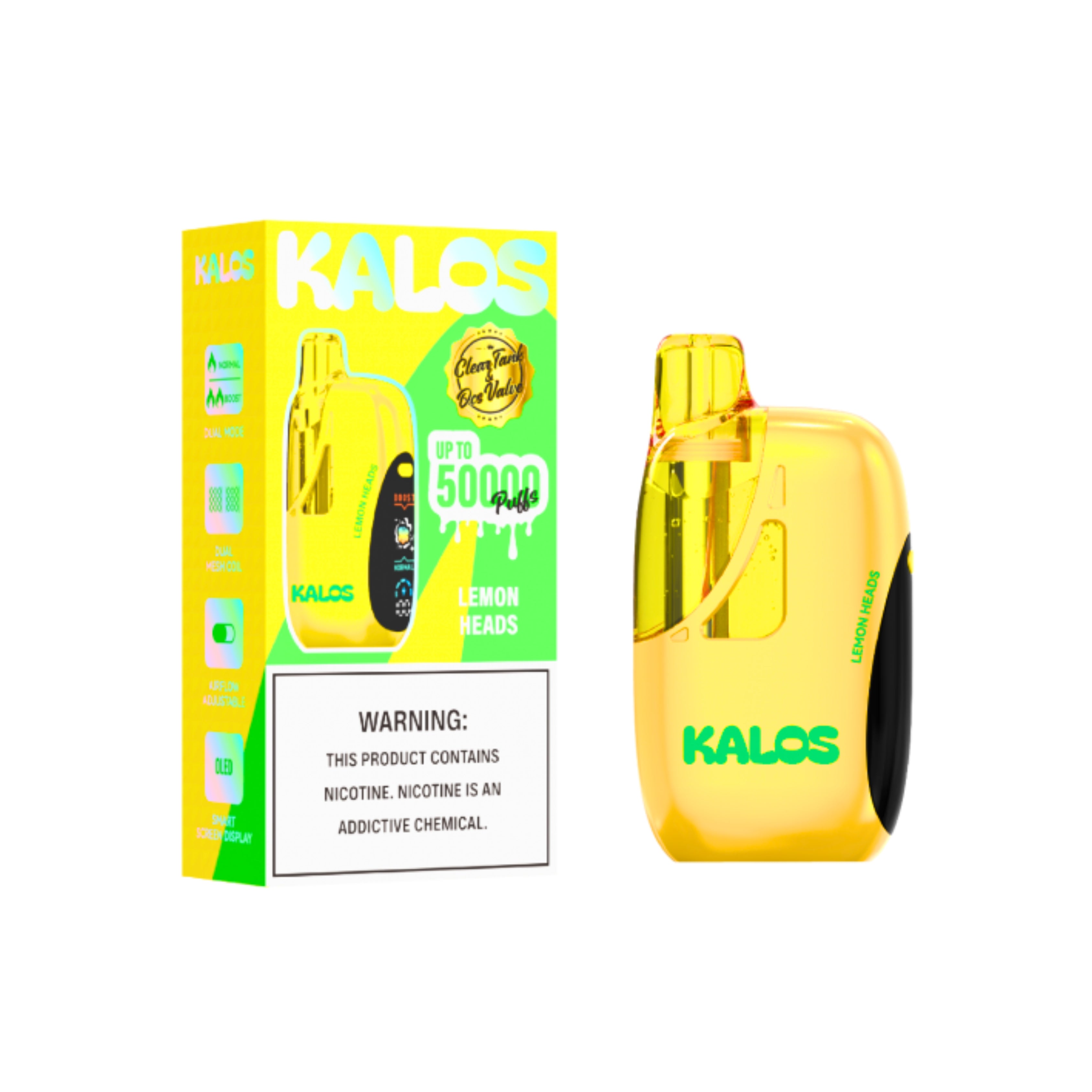 KALOS 50K 5CT LEMON HEADS