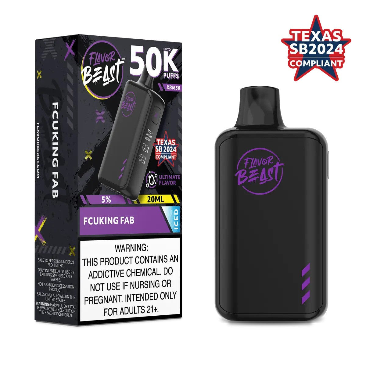 FLAVOR BEAST 50K 5CT FCUKING FAB