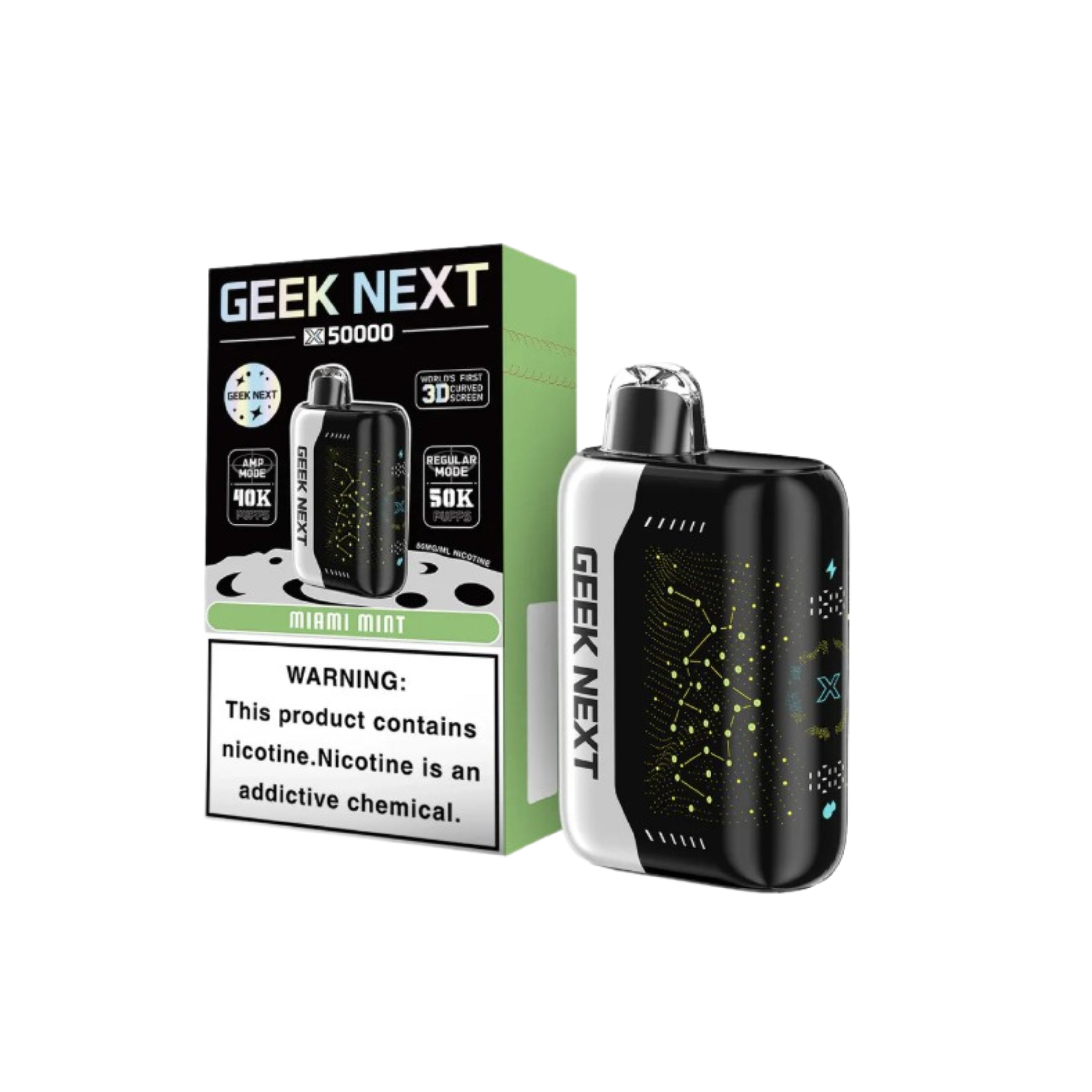 GEEK NEXT 50K 5CT MIAMI MINT