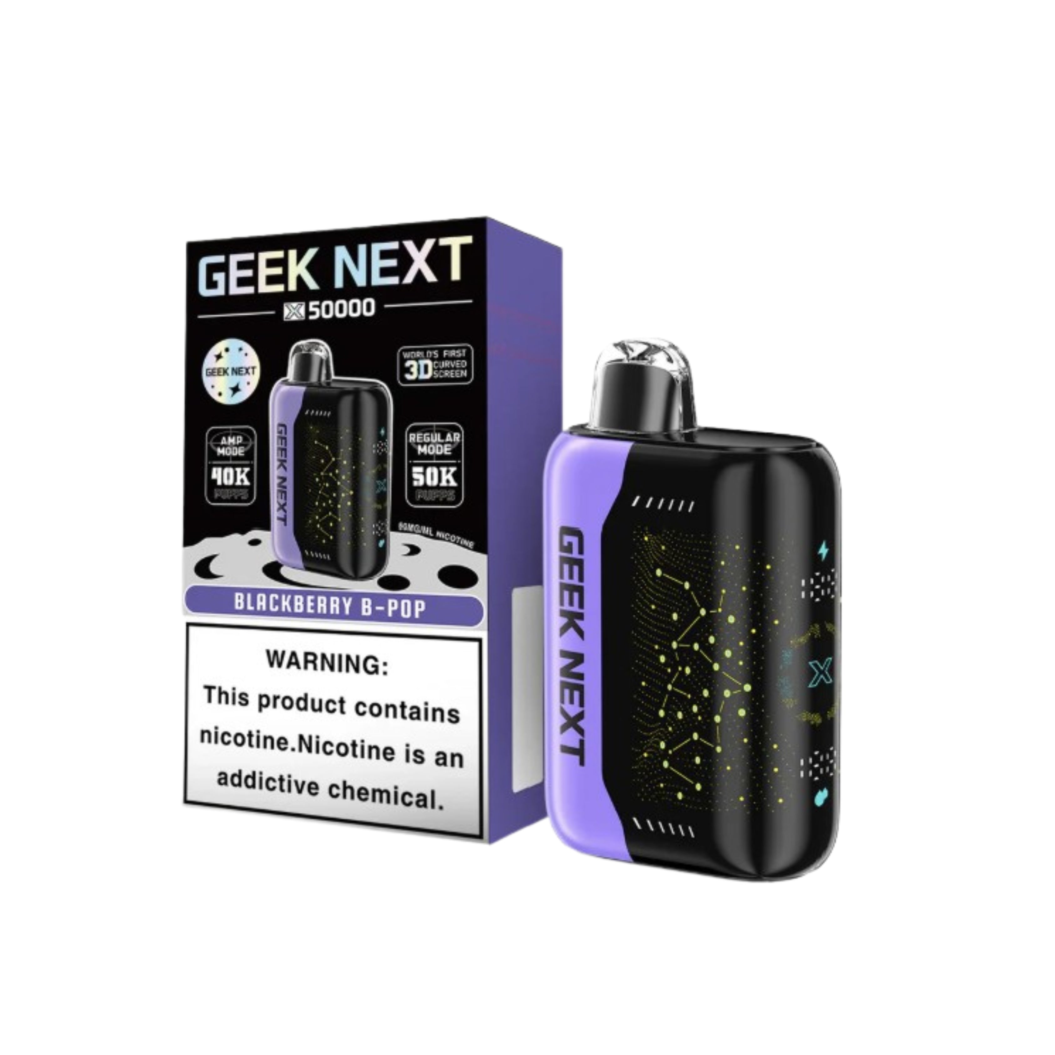 GEEK NEXT 50K 5CT BLACKBERY BPOP