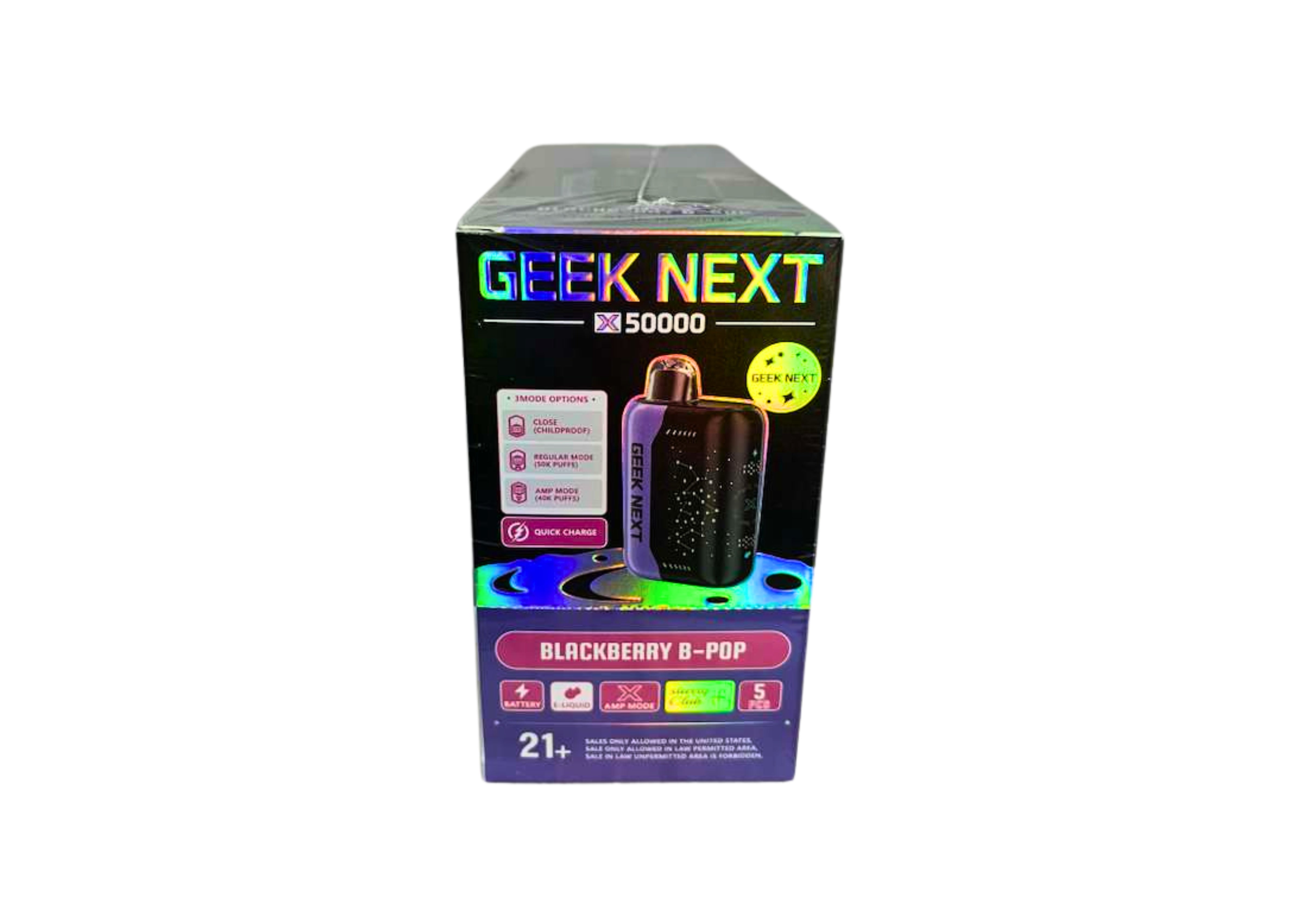 GEEK NEXT 50K 5CT BLACKBERY BPOP