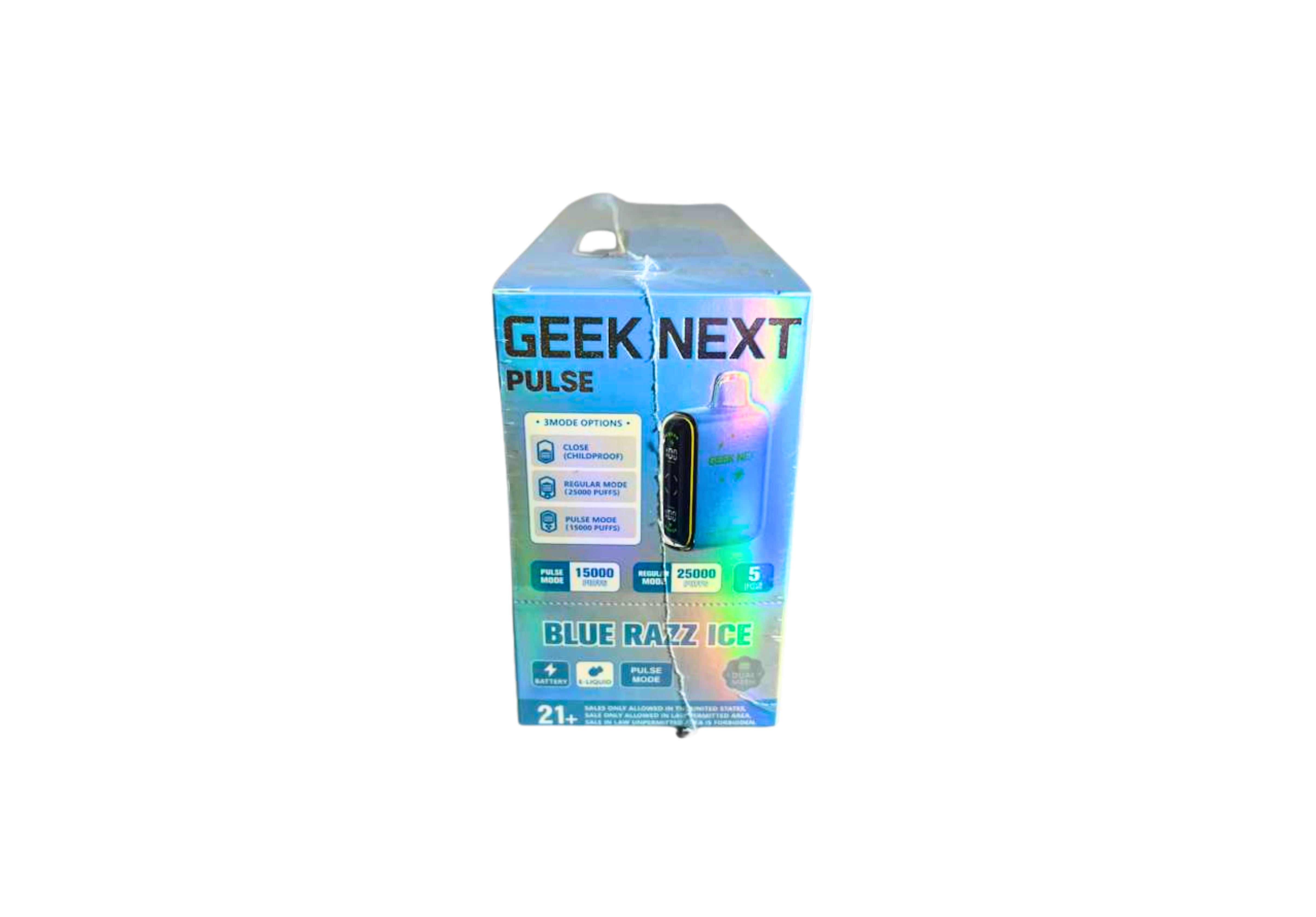GEEK NEXT PULSE 25K BLUE RAZ ICE