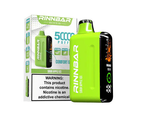 RINNBAR 50K 5CT SOUR APPLE ICE