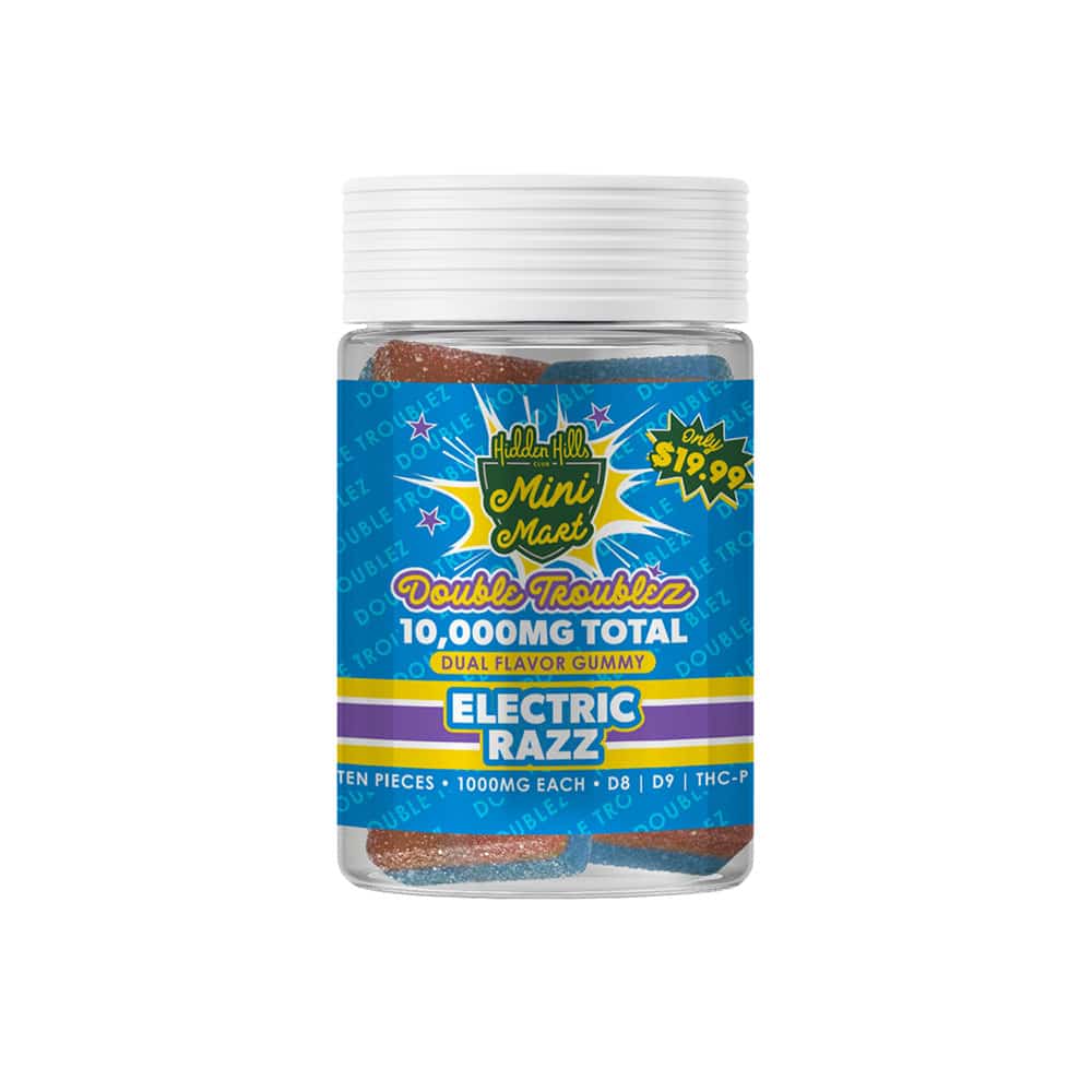 HH MINI MART 10K GUMMY 6CT RAZZ