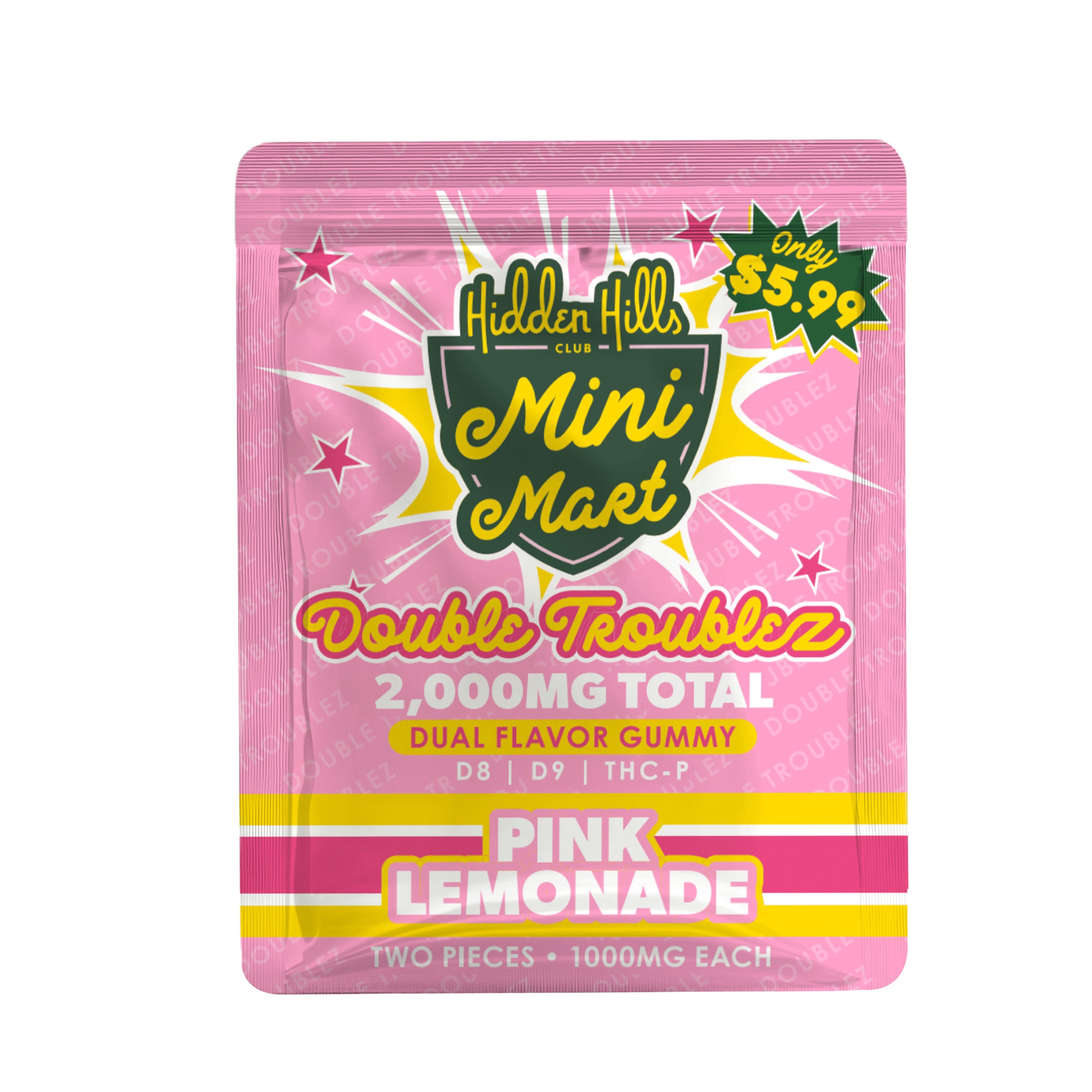 HH MINI MART 2K GUMMY 30CT PINK