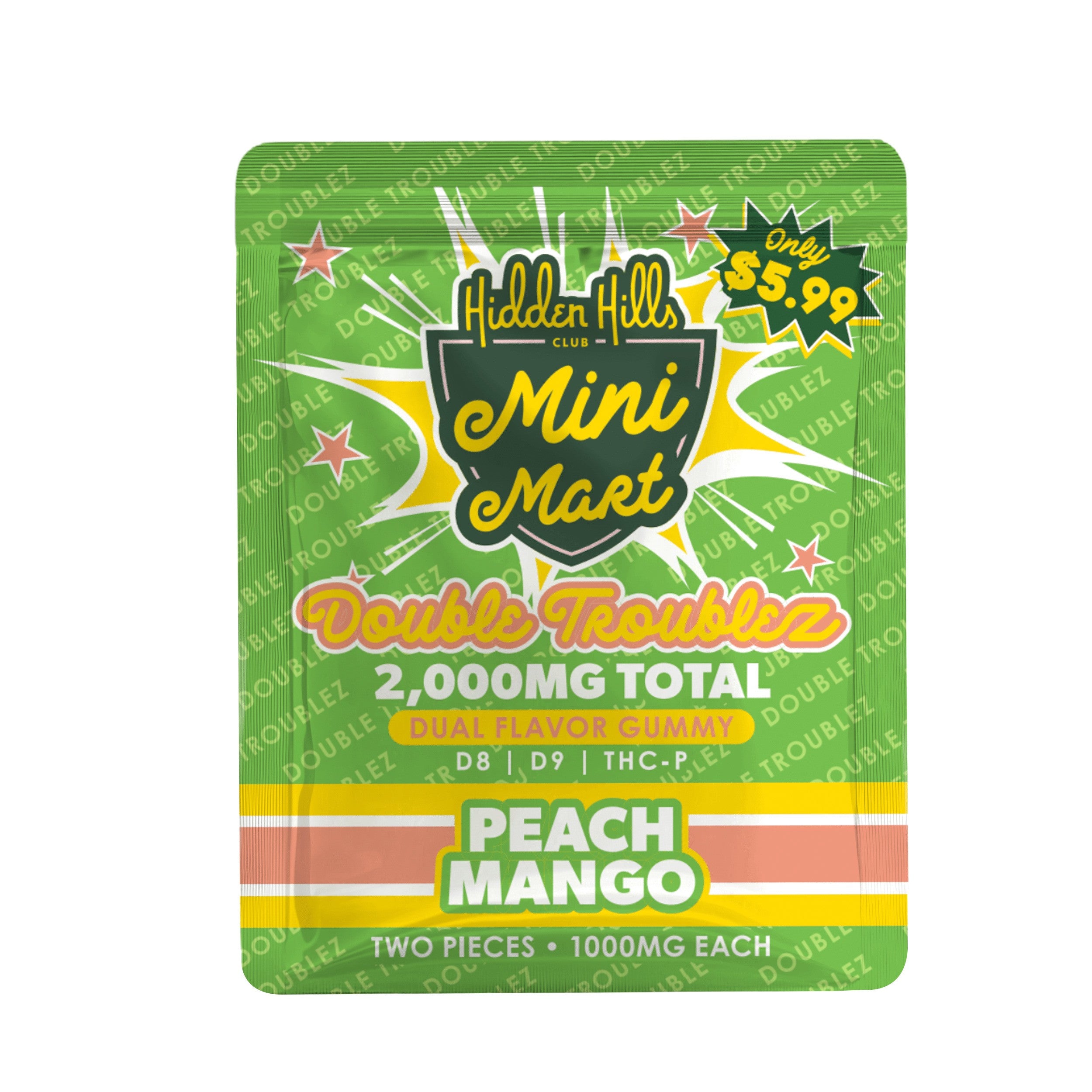HH MINI MART 2K GUMMY 30CT PEACH