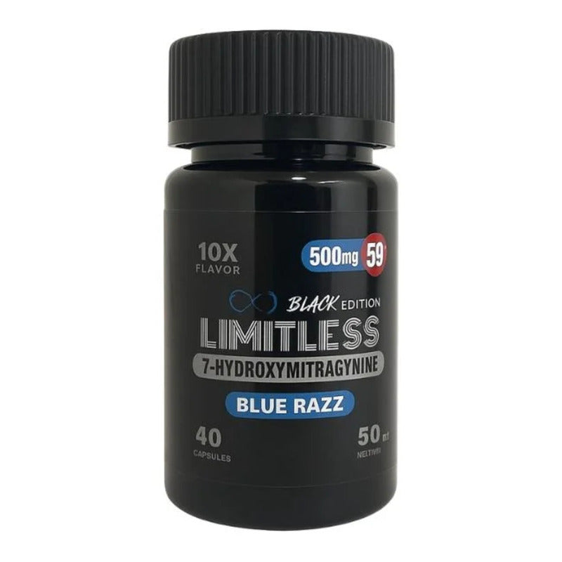 LIMITLESS 50MG 40T 1CT BLUERAZ