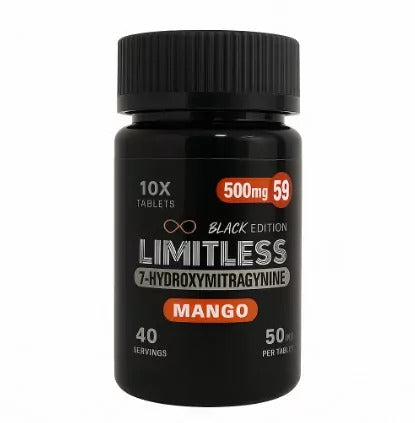 LIMITLESS 50MG 40T 1CT MANGO
