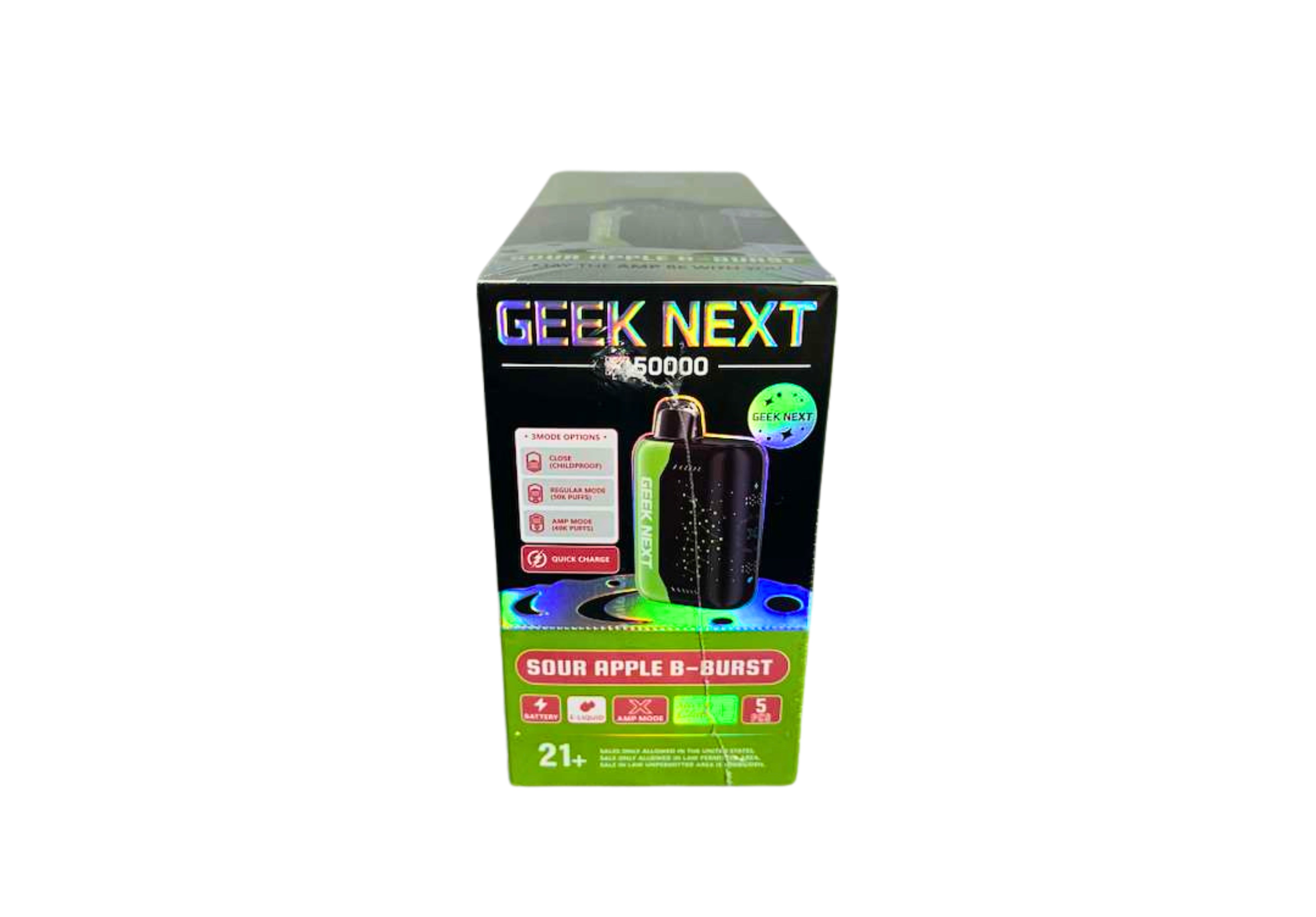 GEEK NEXT 50K 5CT SOUR APPLE B
