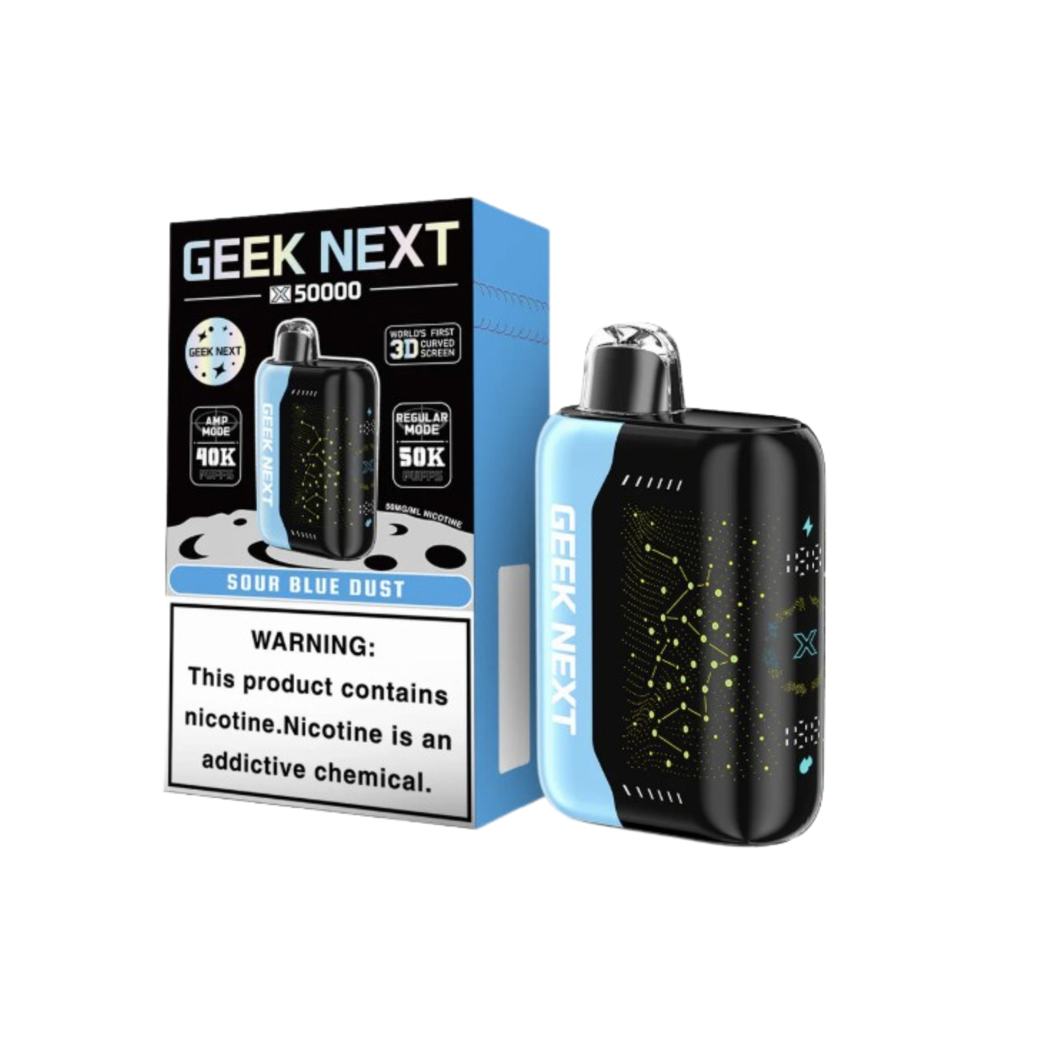 GEEK NEXT 50K 5CT SOUR BLUE DUST