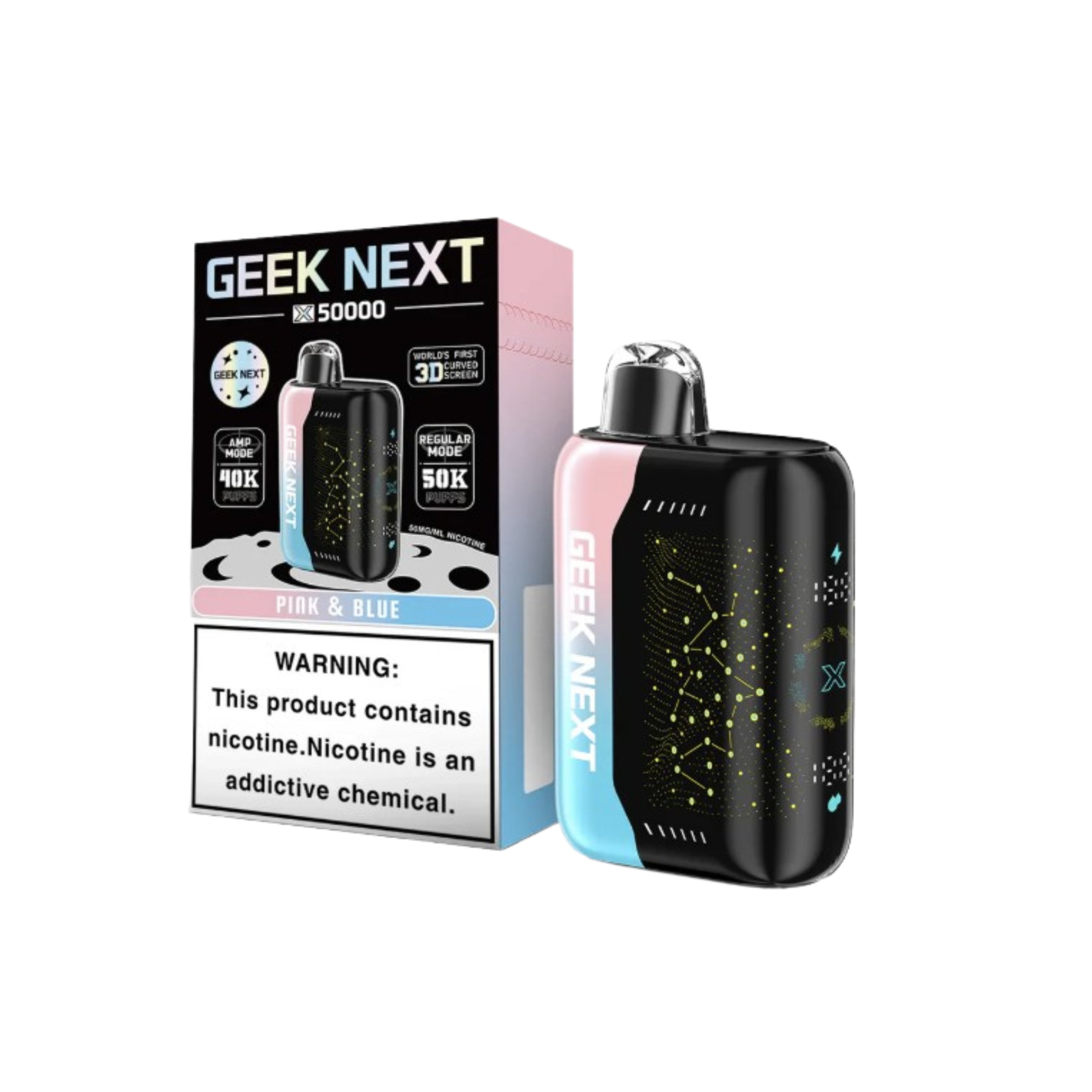 GEEK NEXT 50K 5CT PINK & BLUE