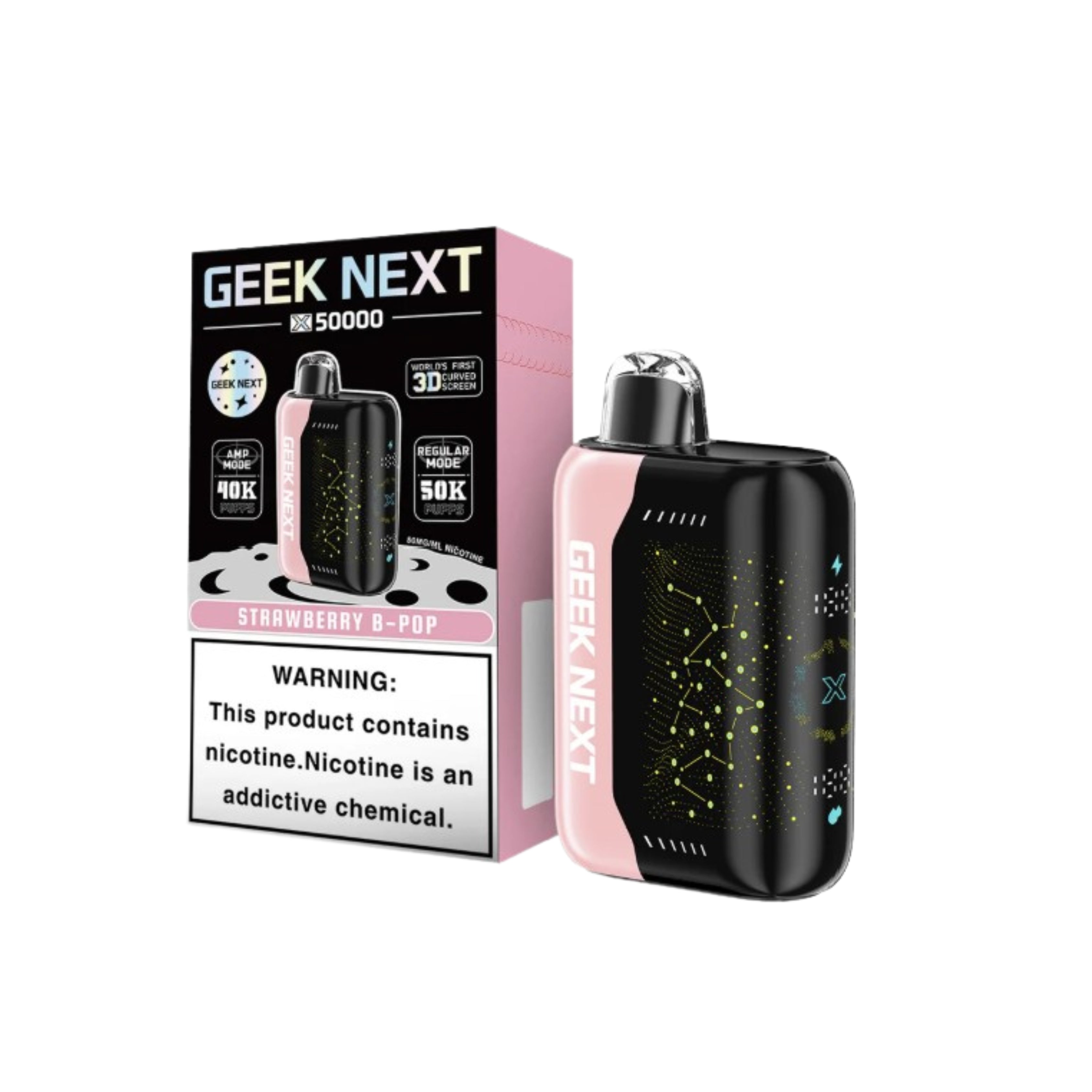 GEEK NEXT 50K 5CT STRWBERRY BPOP
