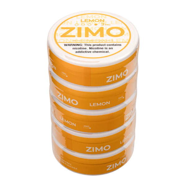 ZIMO NICOTINE POU 3MG 5CT LEMON