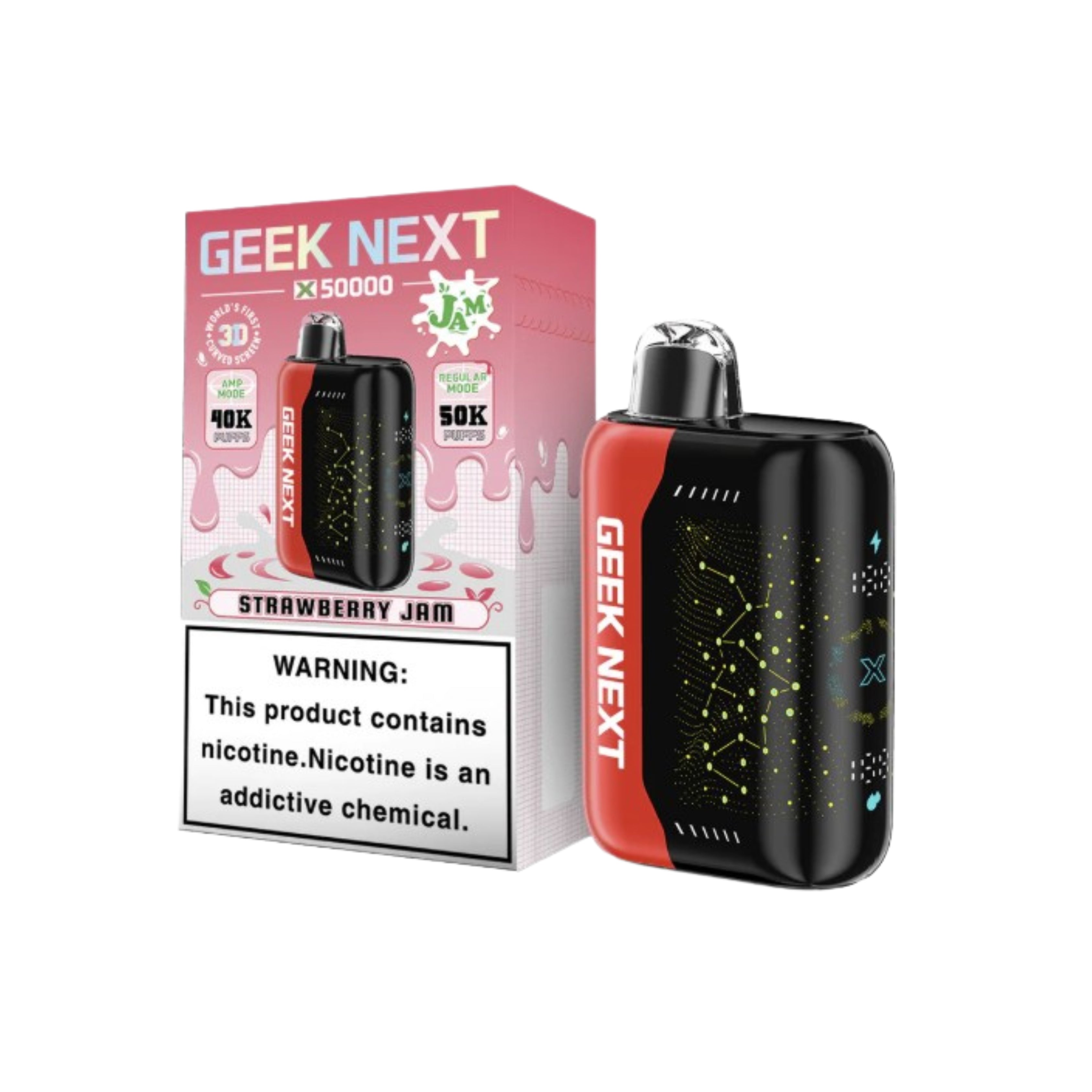 GEEK NEXT 50K 5CT STRWBERRY JAM