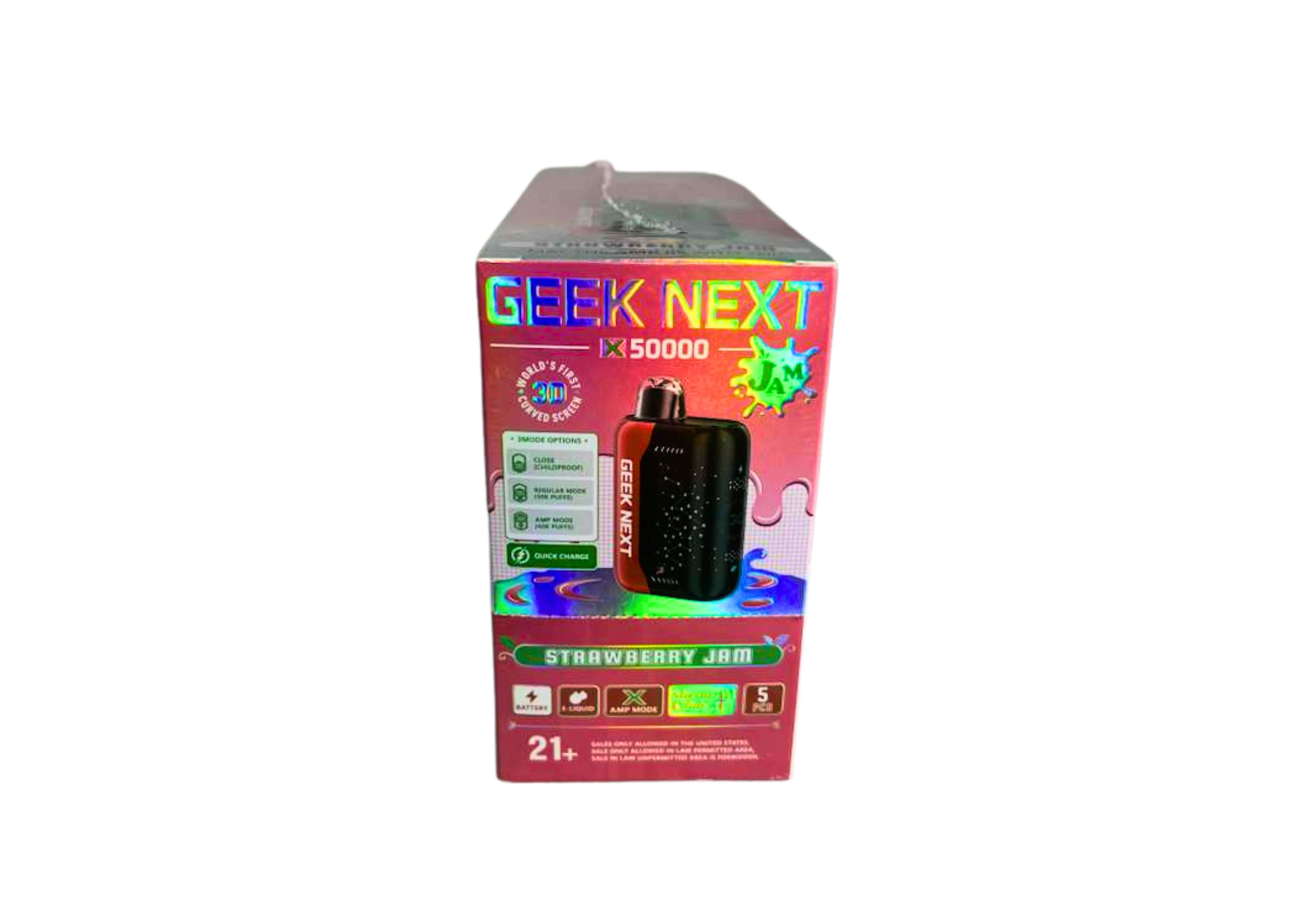 GEEK NEXT 50K 5CT STRWBERRY JAM
