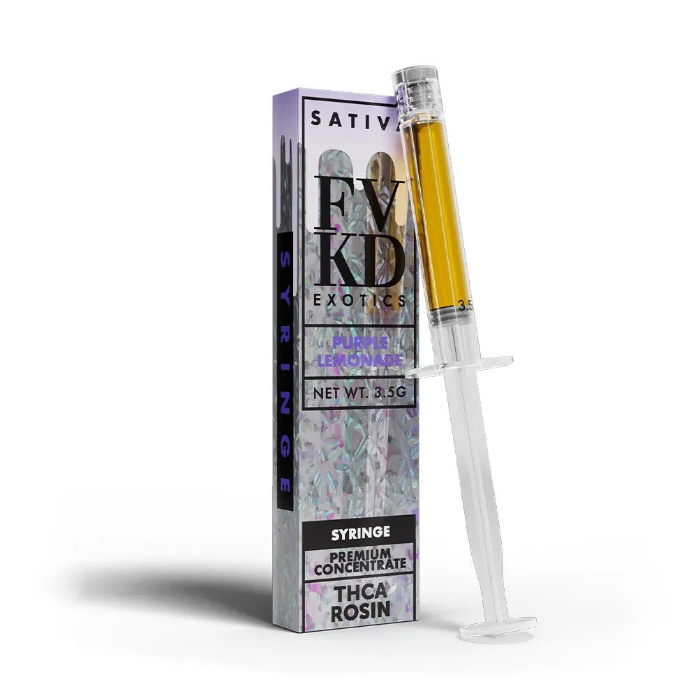 FVKD VAPE SYRINGE 1CT PURP LMNDE