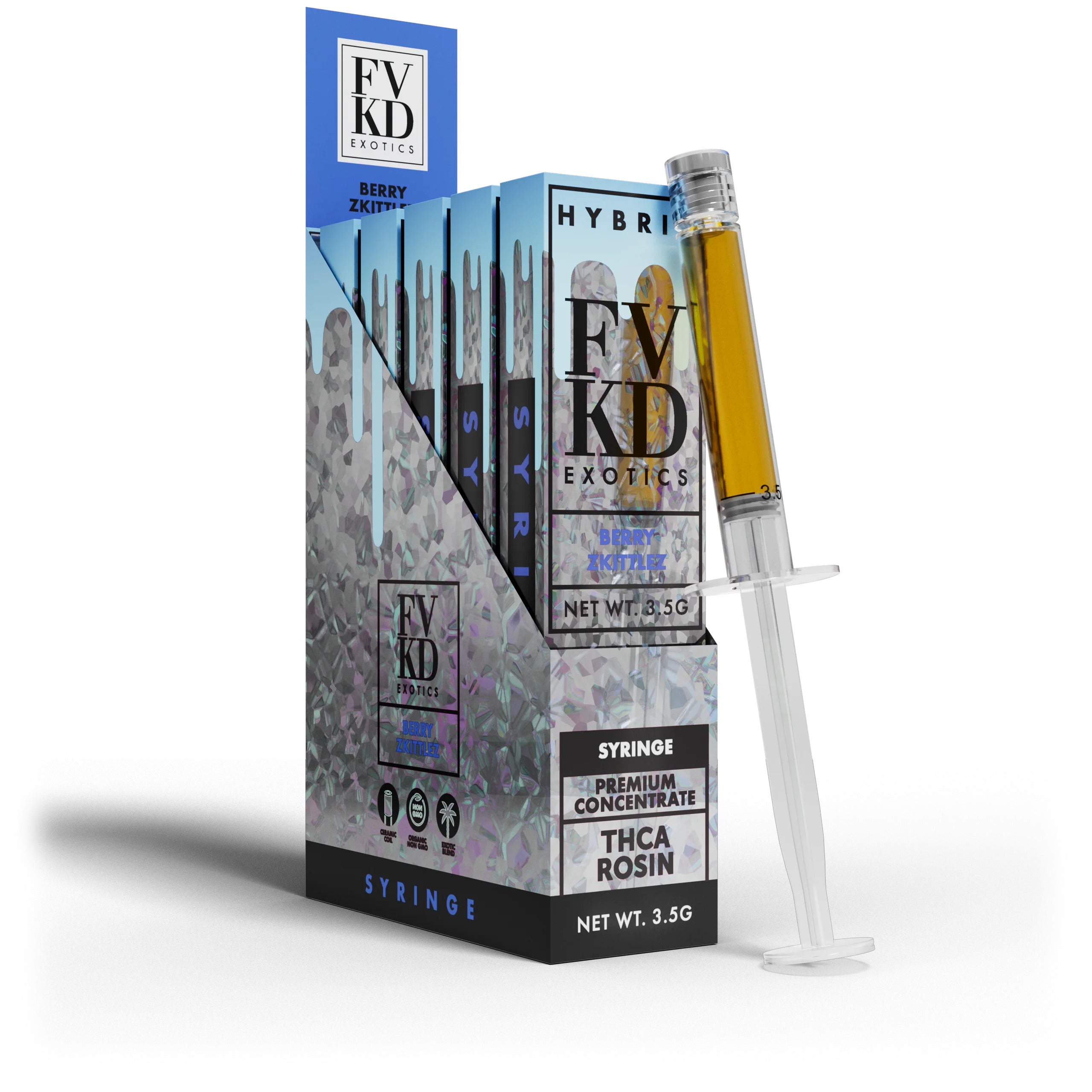 FVKD VAPE SYRINGE 1CT BERRY ZKT