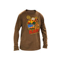 RAW BRAZILL LS TSHIRT L BROWN