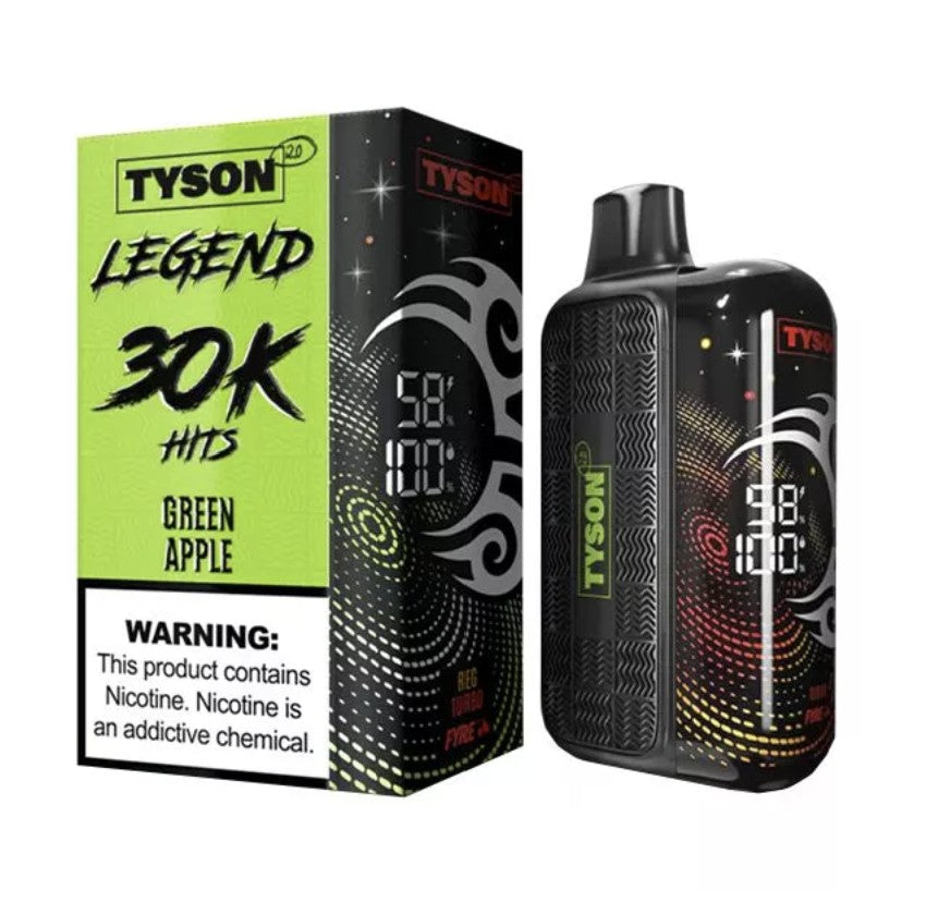 TYSON LEGEND 30K 5CT GREEN APPLE