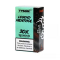 TYSON LEGEND 30K 5CT MENTHOL-GRN