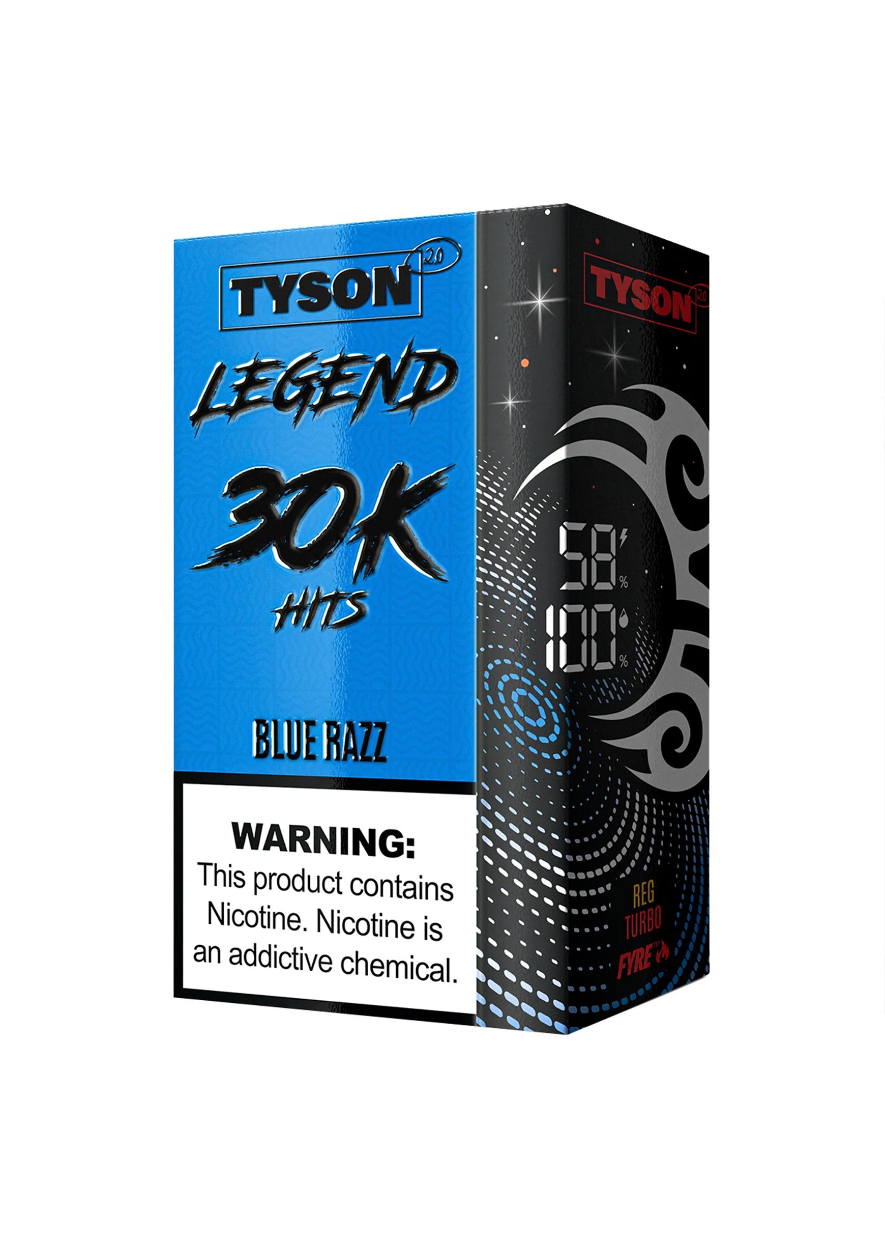 TYSON LEGEND 30K 5CT BLUE RAZZ