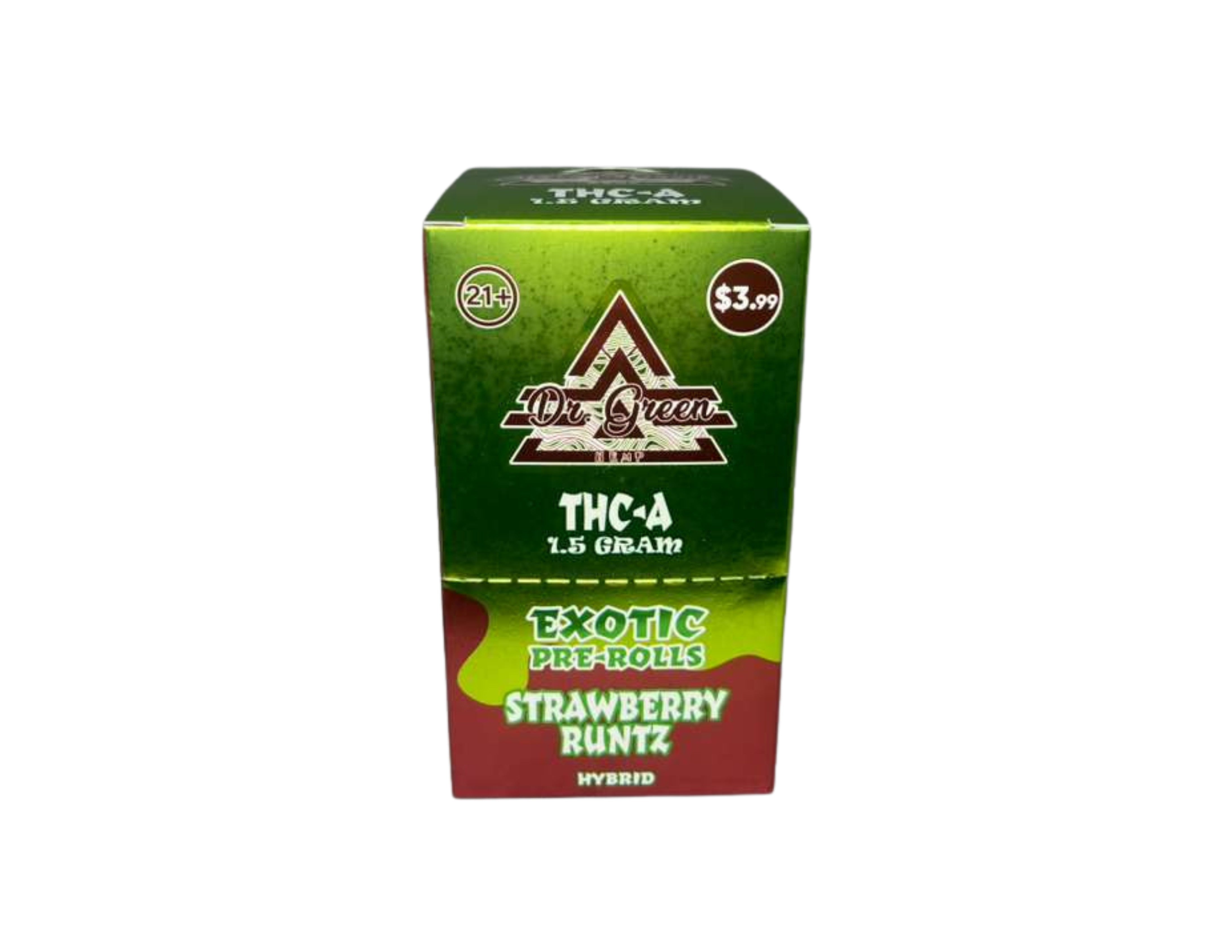 DR GREEN 1.5G 20PR STRAWBERRY