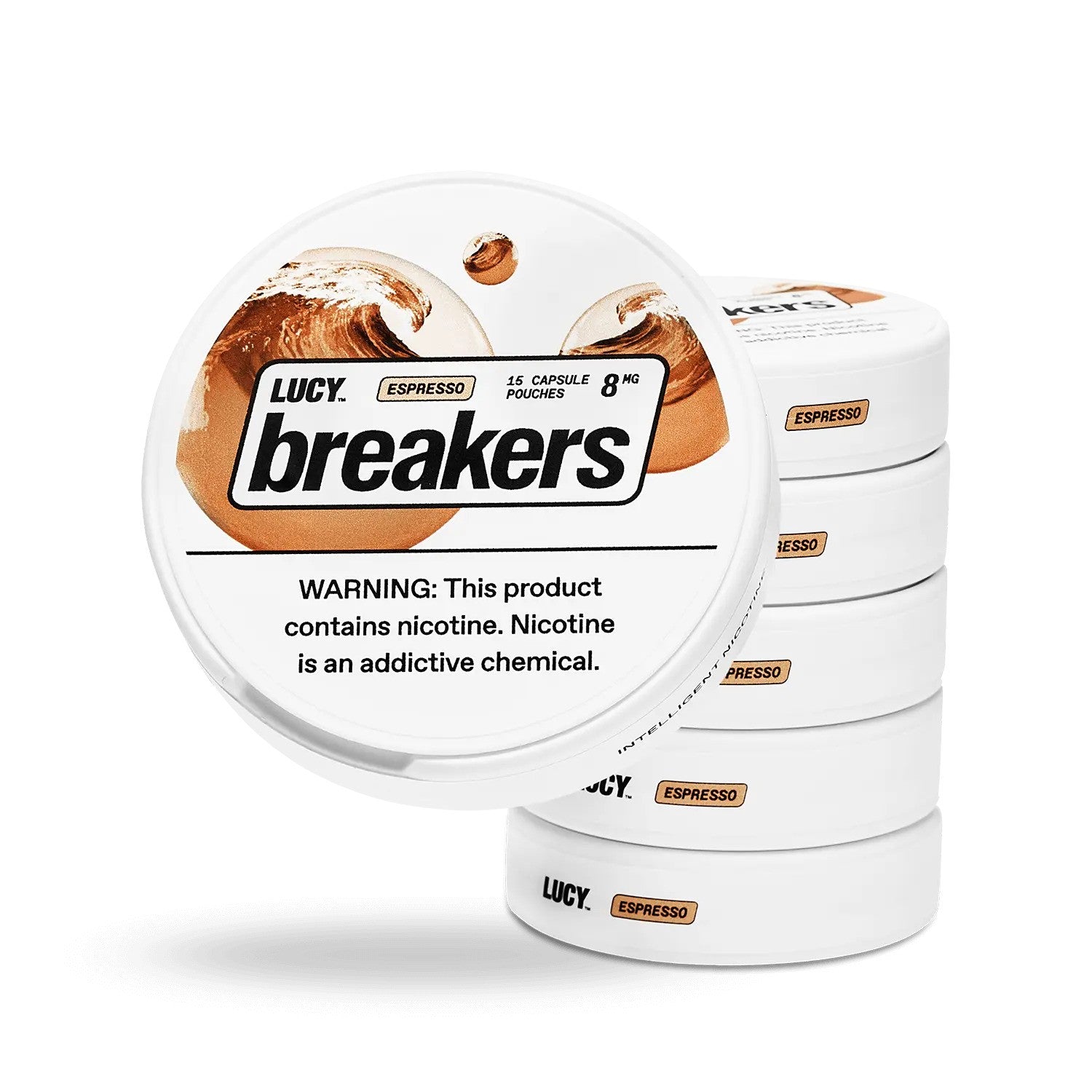 LUCY BREAKERS 5CT 8MG ESPRESSO