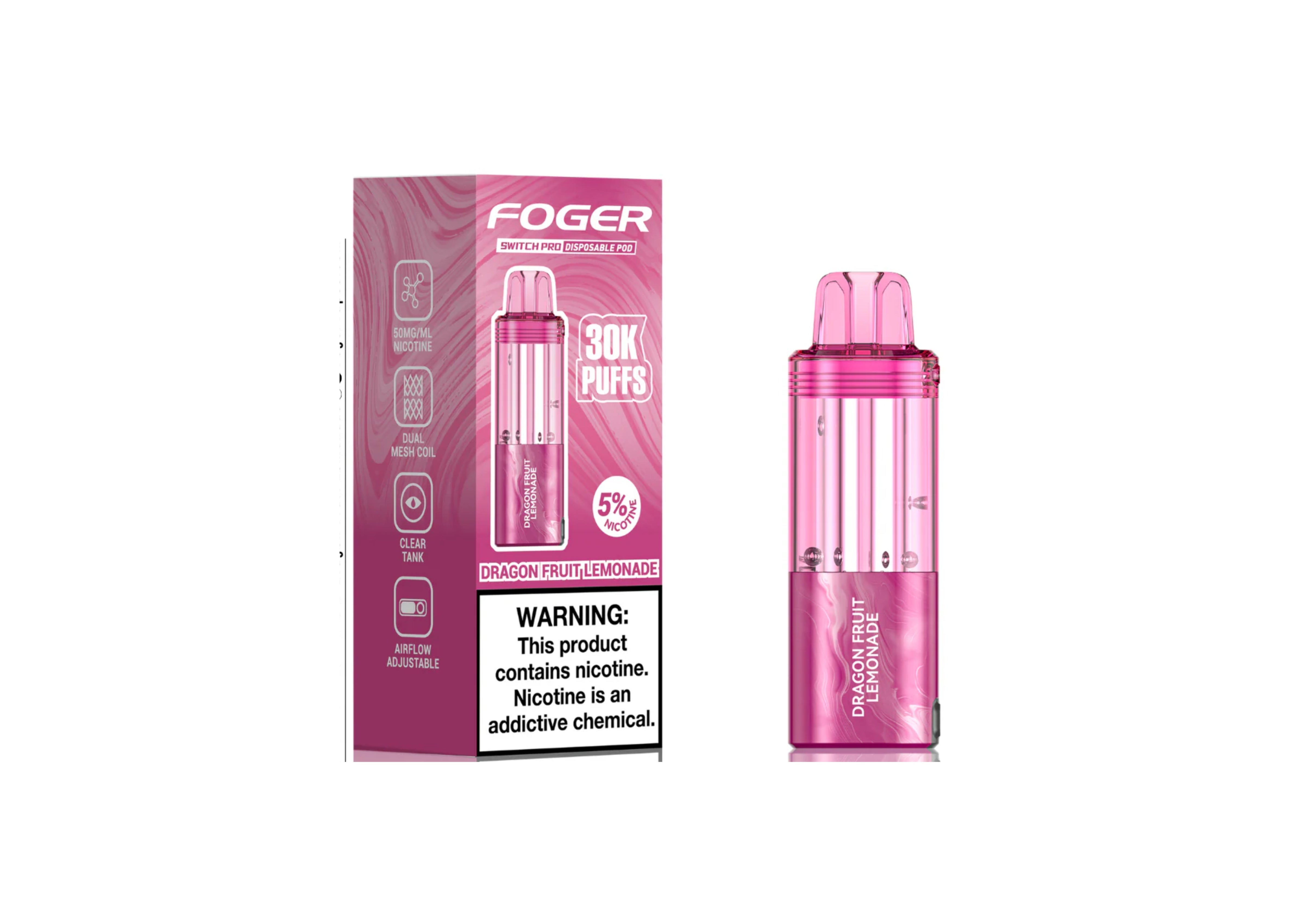 FOGOR POD 30K 5CT DRAGON FRUIT