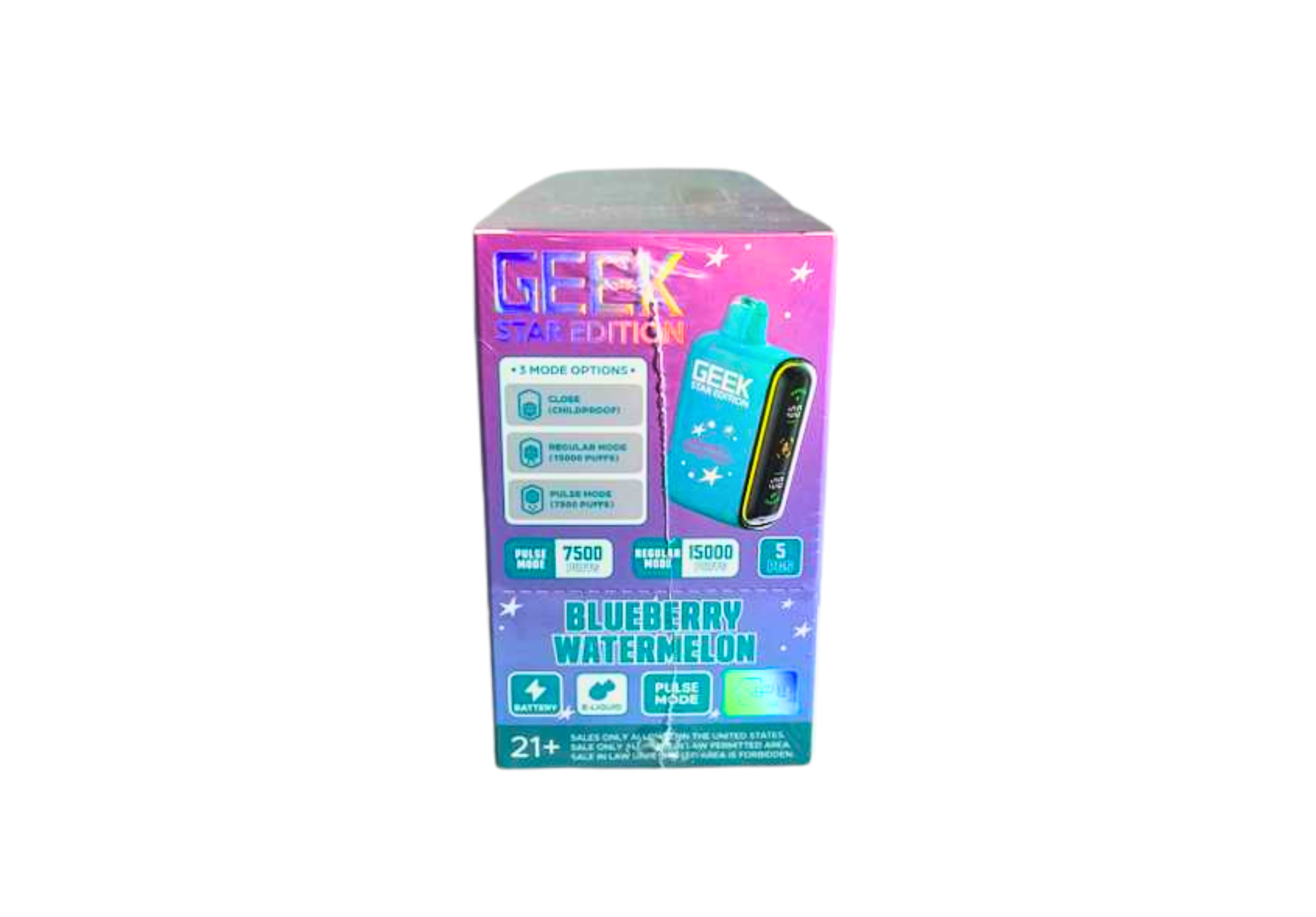 GEEK STAR 15K 5CT BLUEBERY WATER