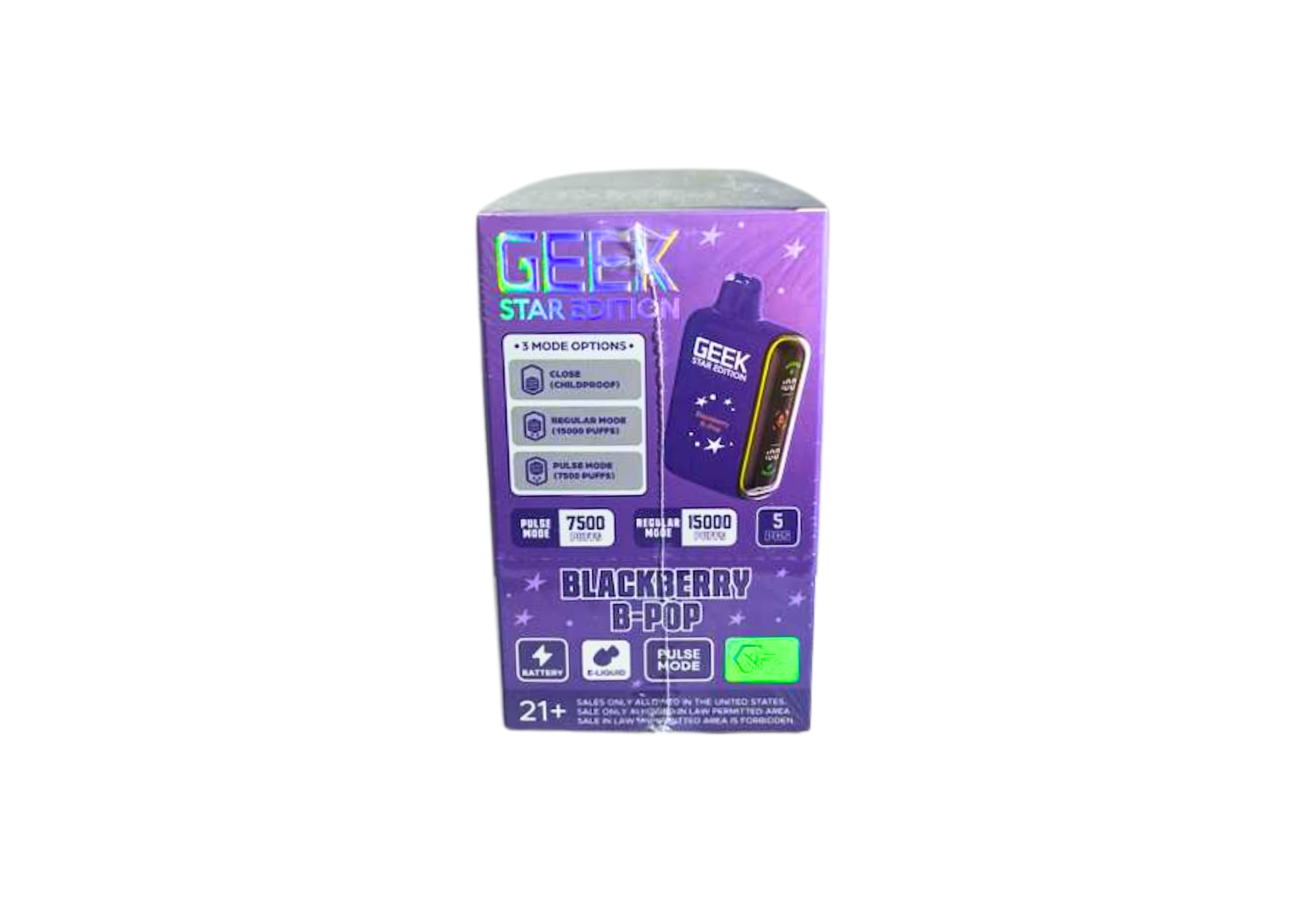 GEEK STAR 15K 5CT BLACKBERY BPOP